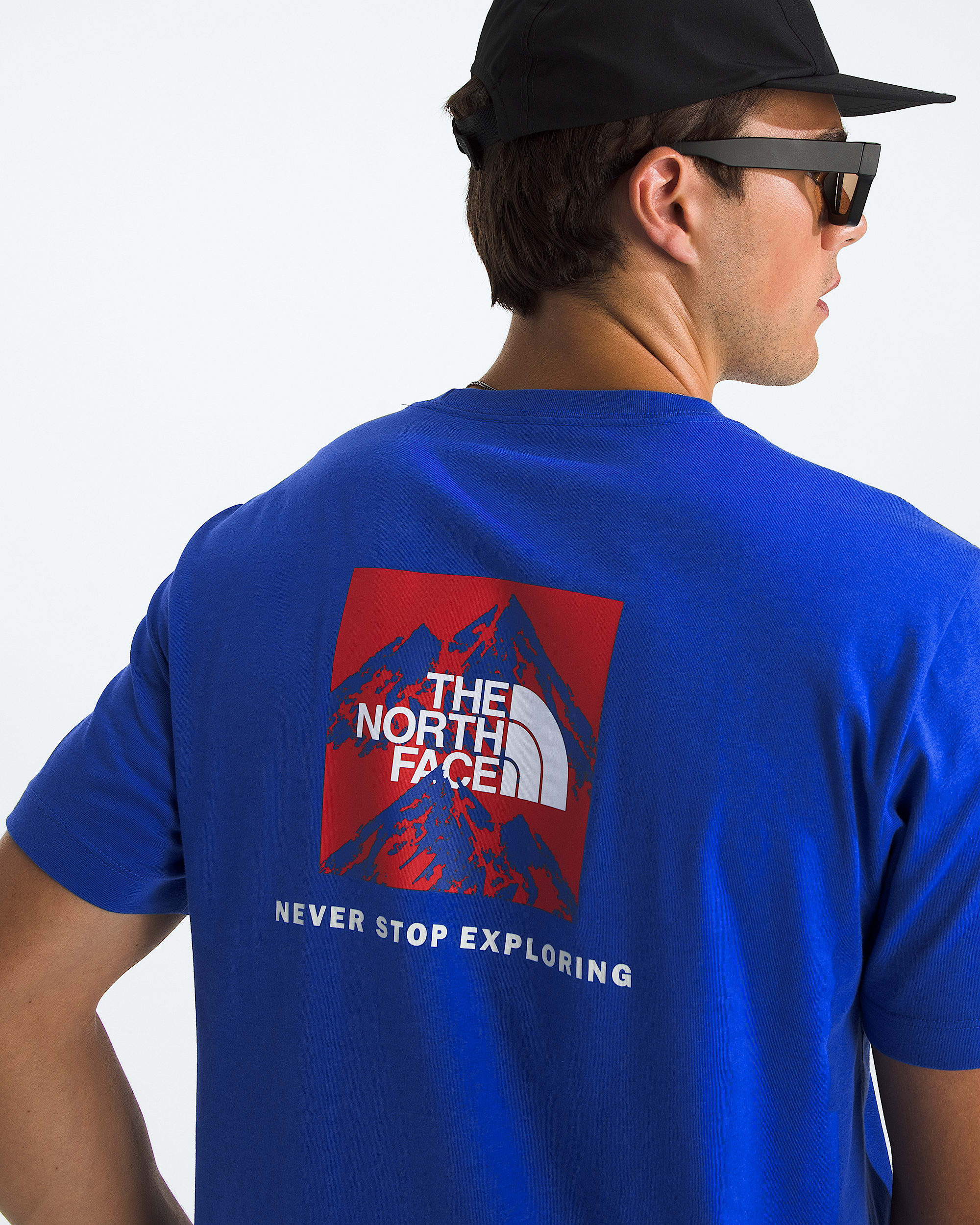 Mens Explorin The USA Regular ShortSleeve Tee TNF HERO2