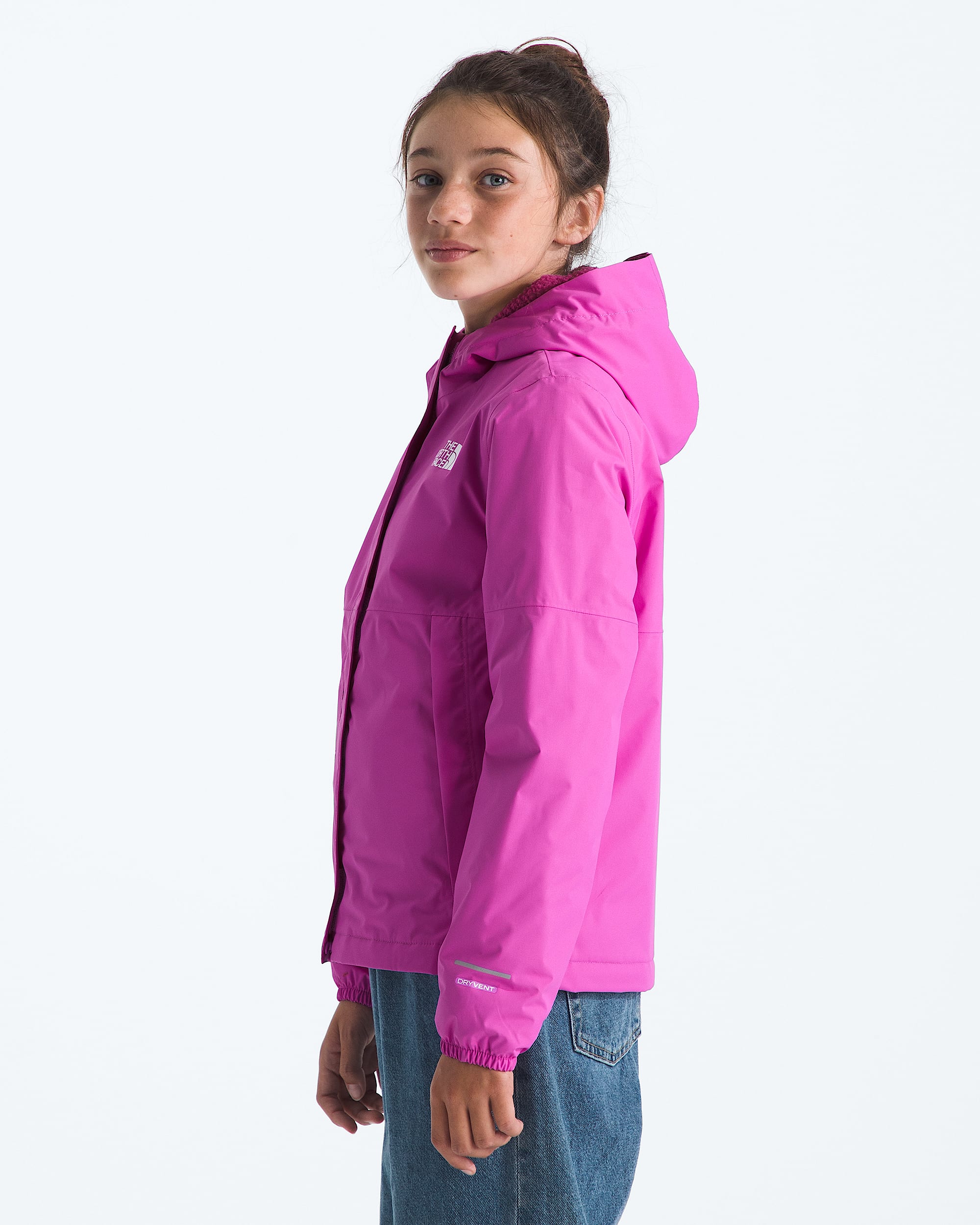 Manteau impermable Warm Antora pour filles TNF MODEL34