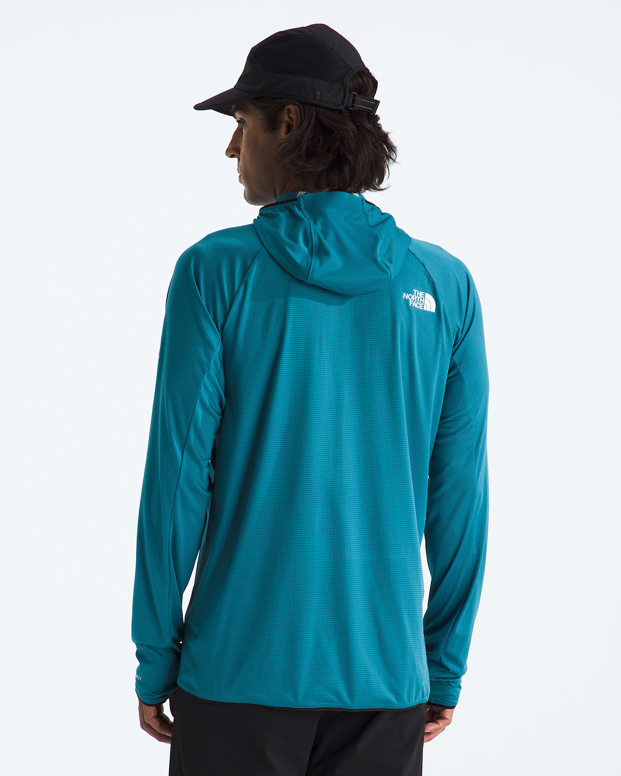 Mens Summit Series Direct Sun Hoodie TNF BACK