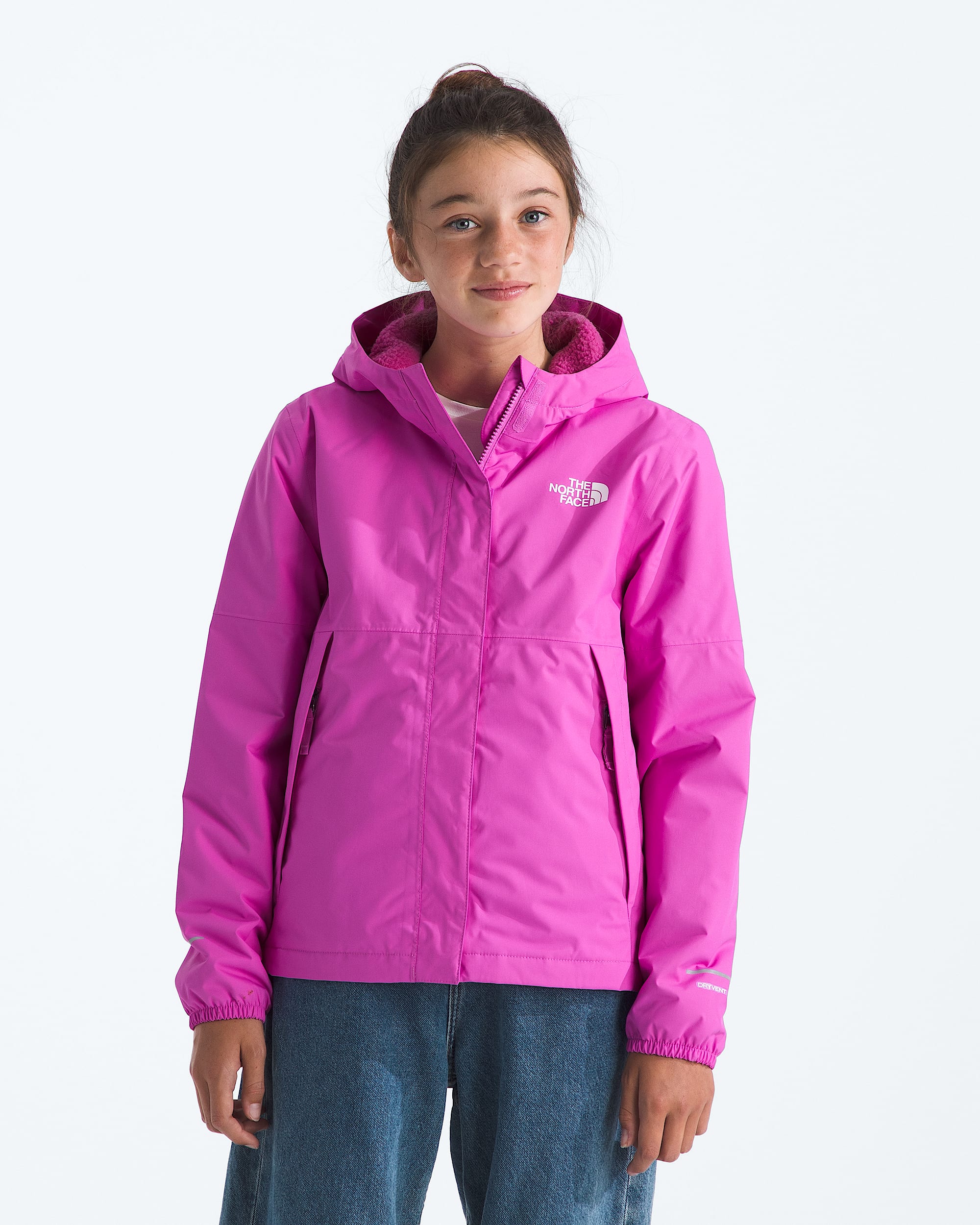 Manteau impermable Warm Antora pour filles TNF HERO