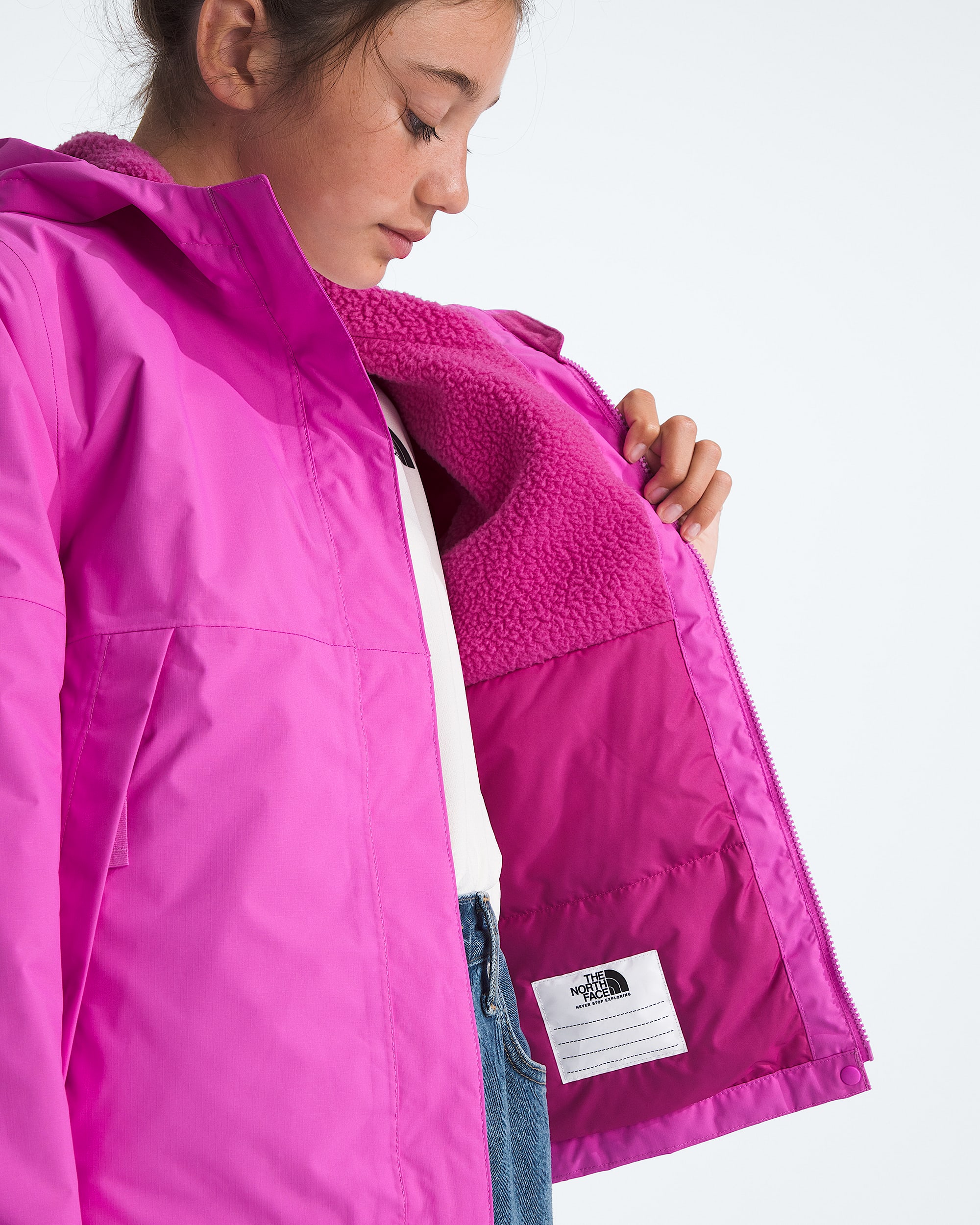 Manteau impermable Warm Antora pour filles TNF MODELINT