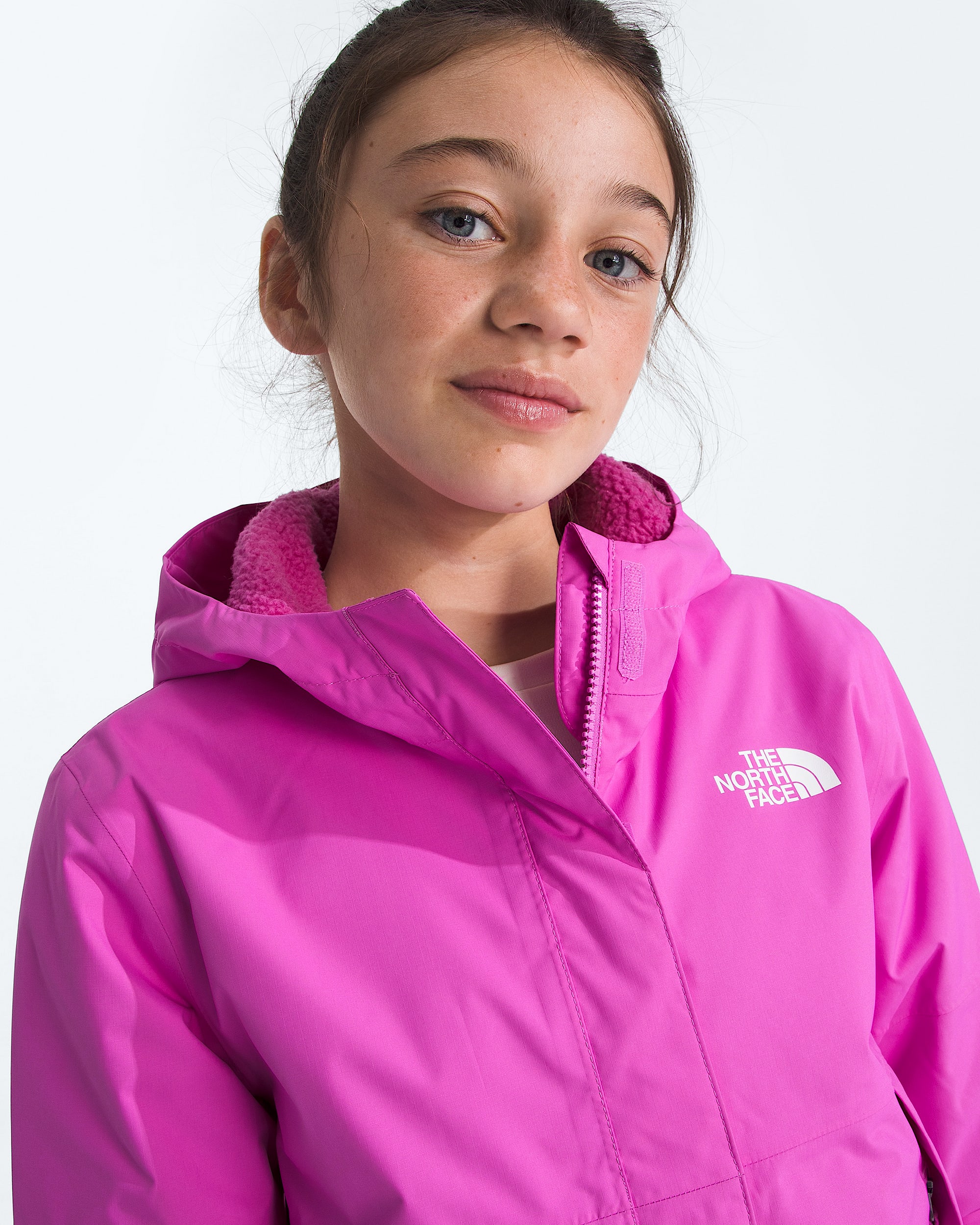 Manteau impermable Warm Antora pour filles TNF HERO2