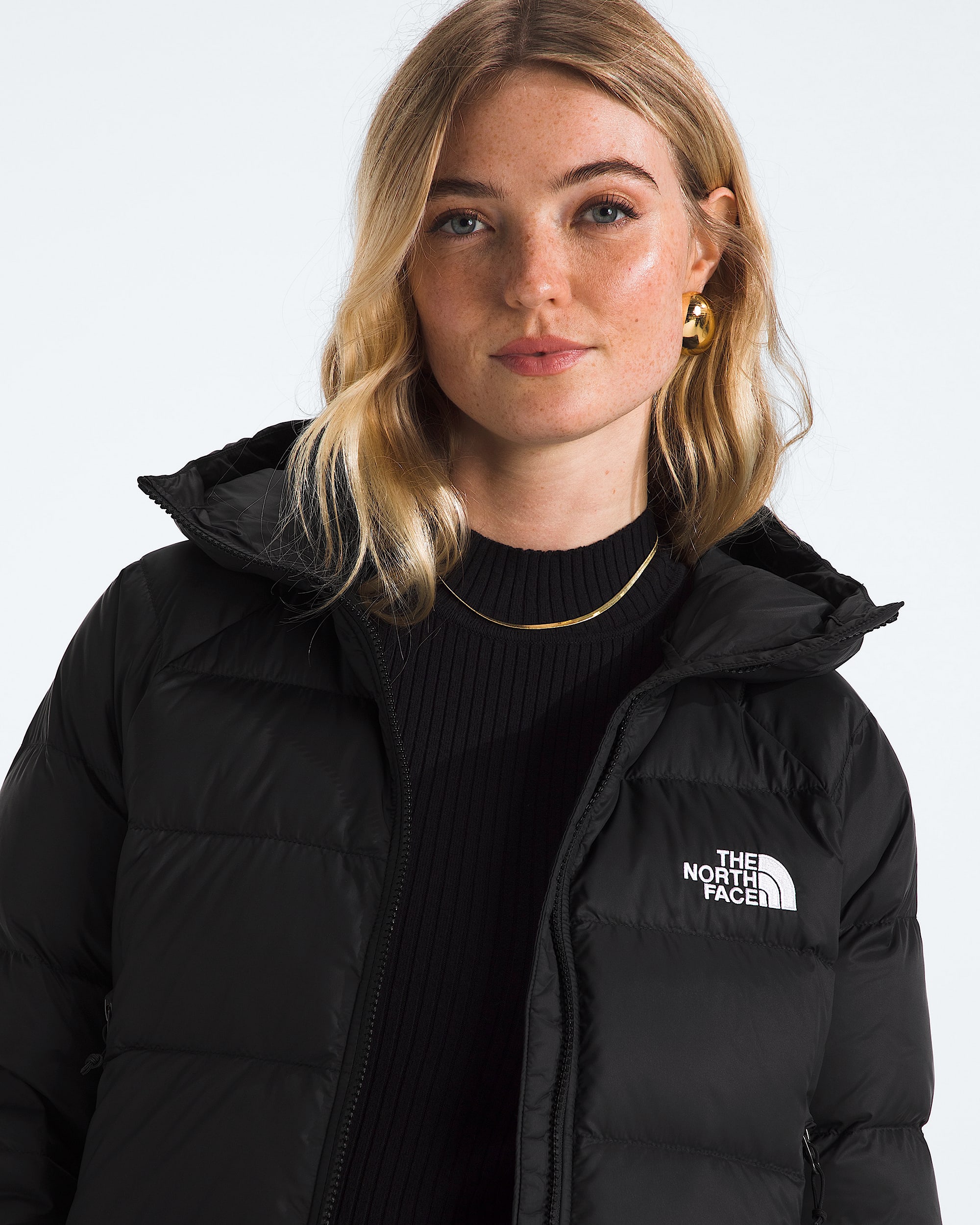 Womens Hydrenalite Down Hoodie TNF TNF Black HERO3