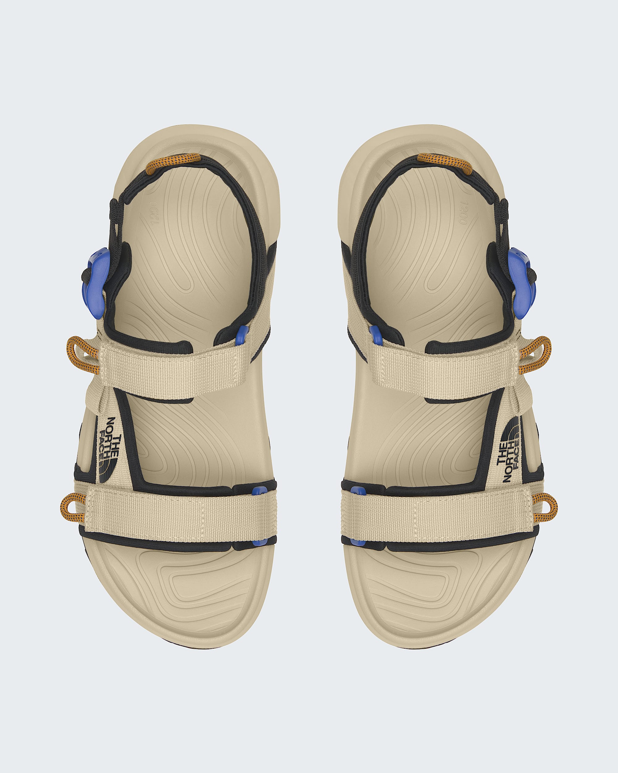Mens Explore Camp Sandals TNF DETAILINSTEP