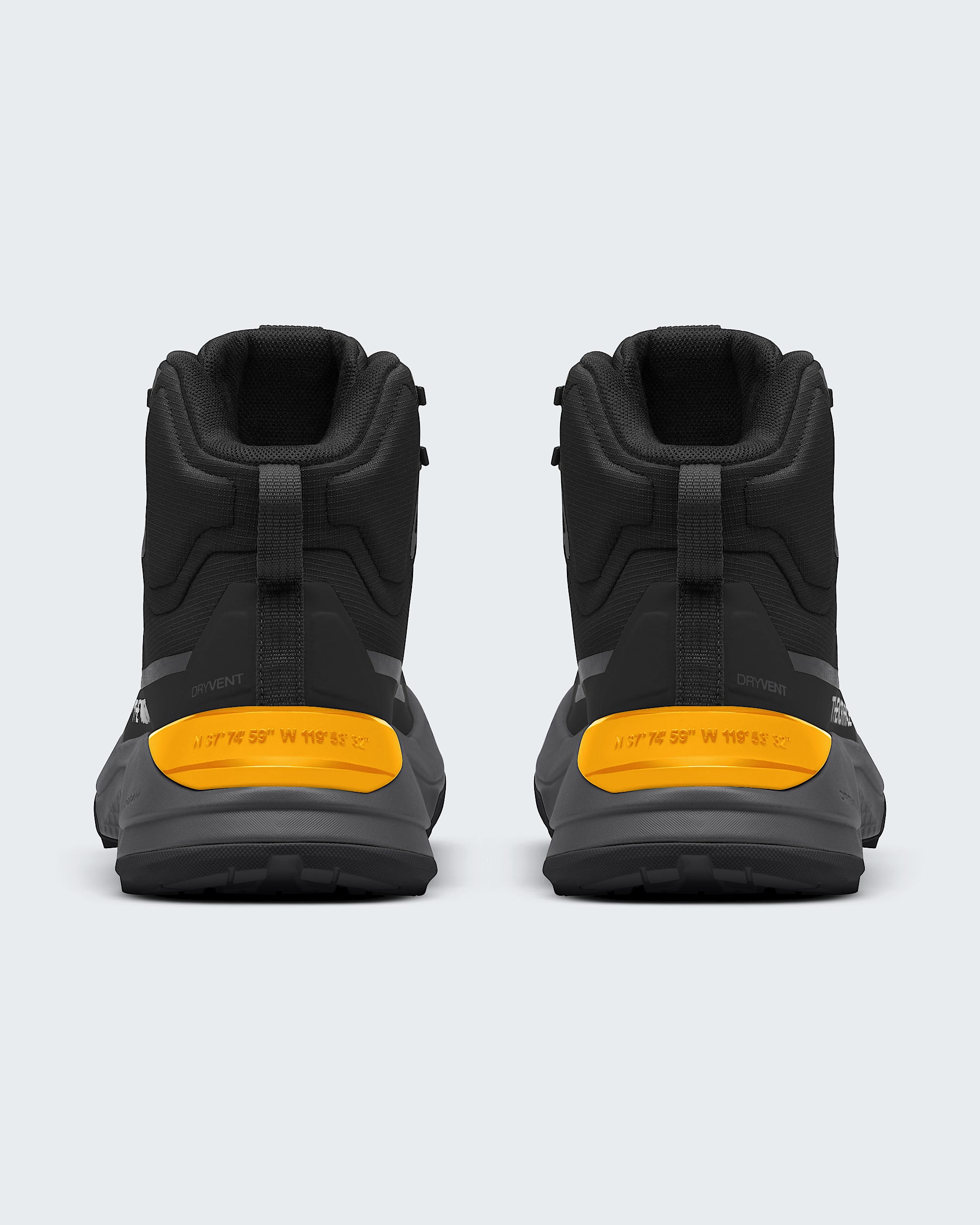 Mens Fastpack Mid Waterproof Boots TNF BACK