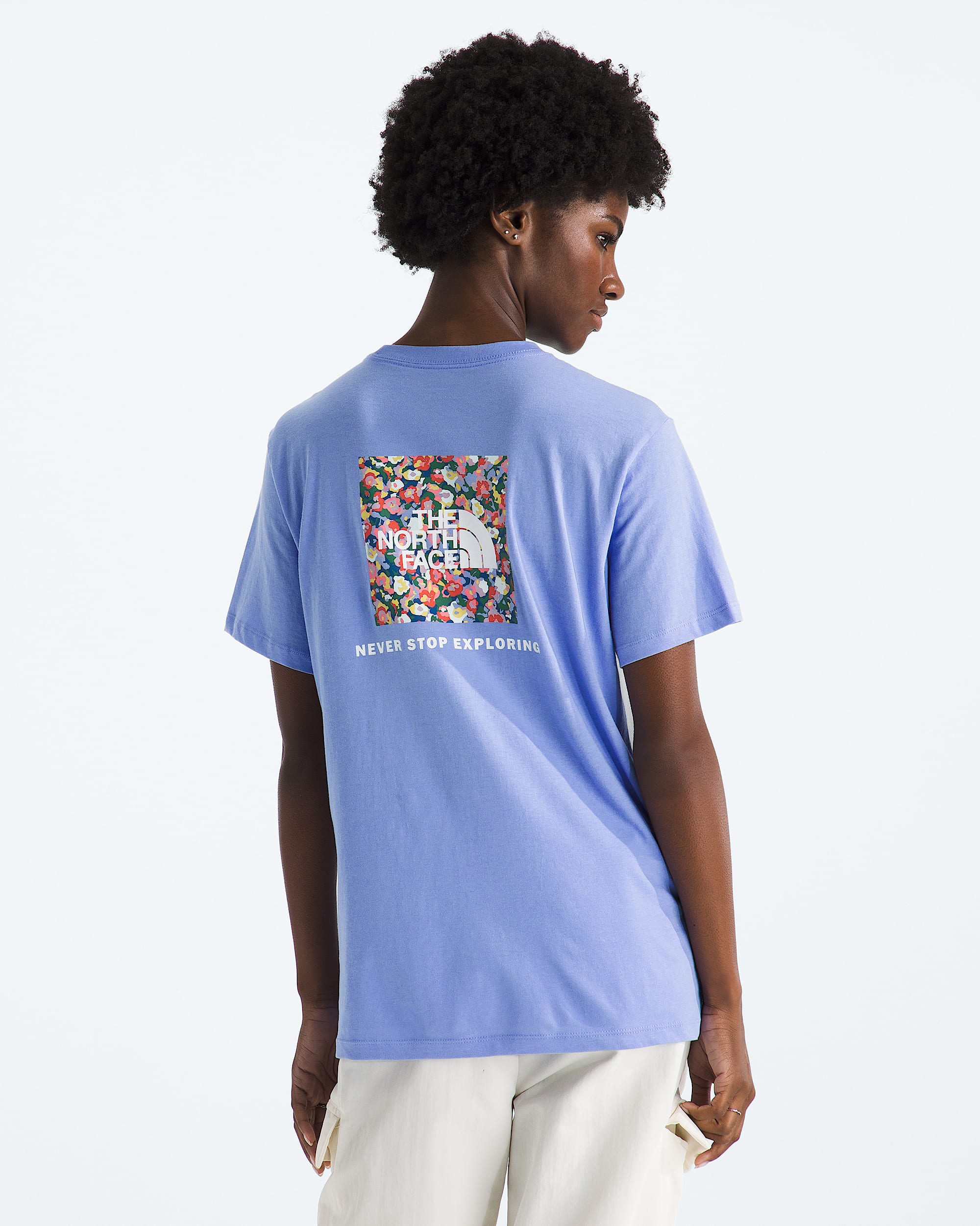 Womens Wildflower Relaxed ShortSleeve Tee TNF Main