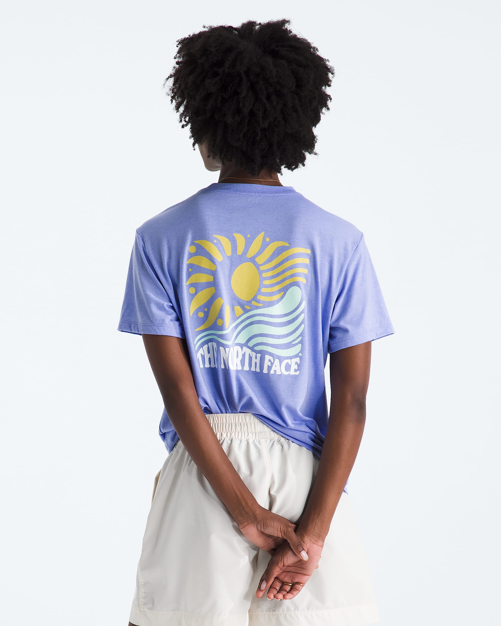 Womens TriBlend Vibey Sun ShortSleeve Tee TNF Main