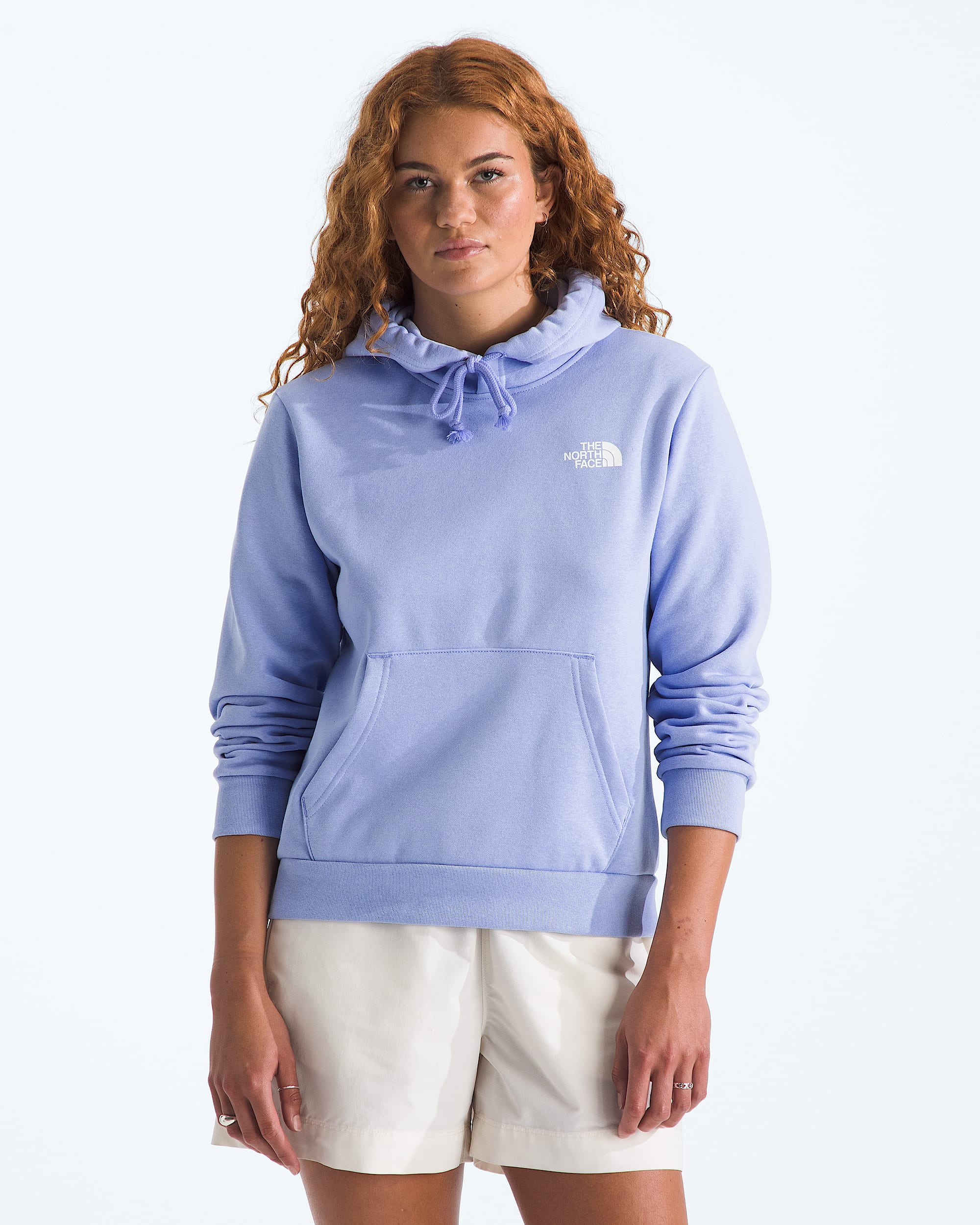 Womens Pebble Path Regular Hoodie TNF BACK