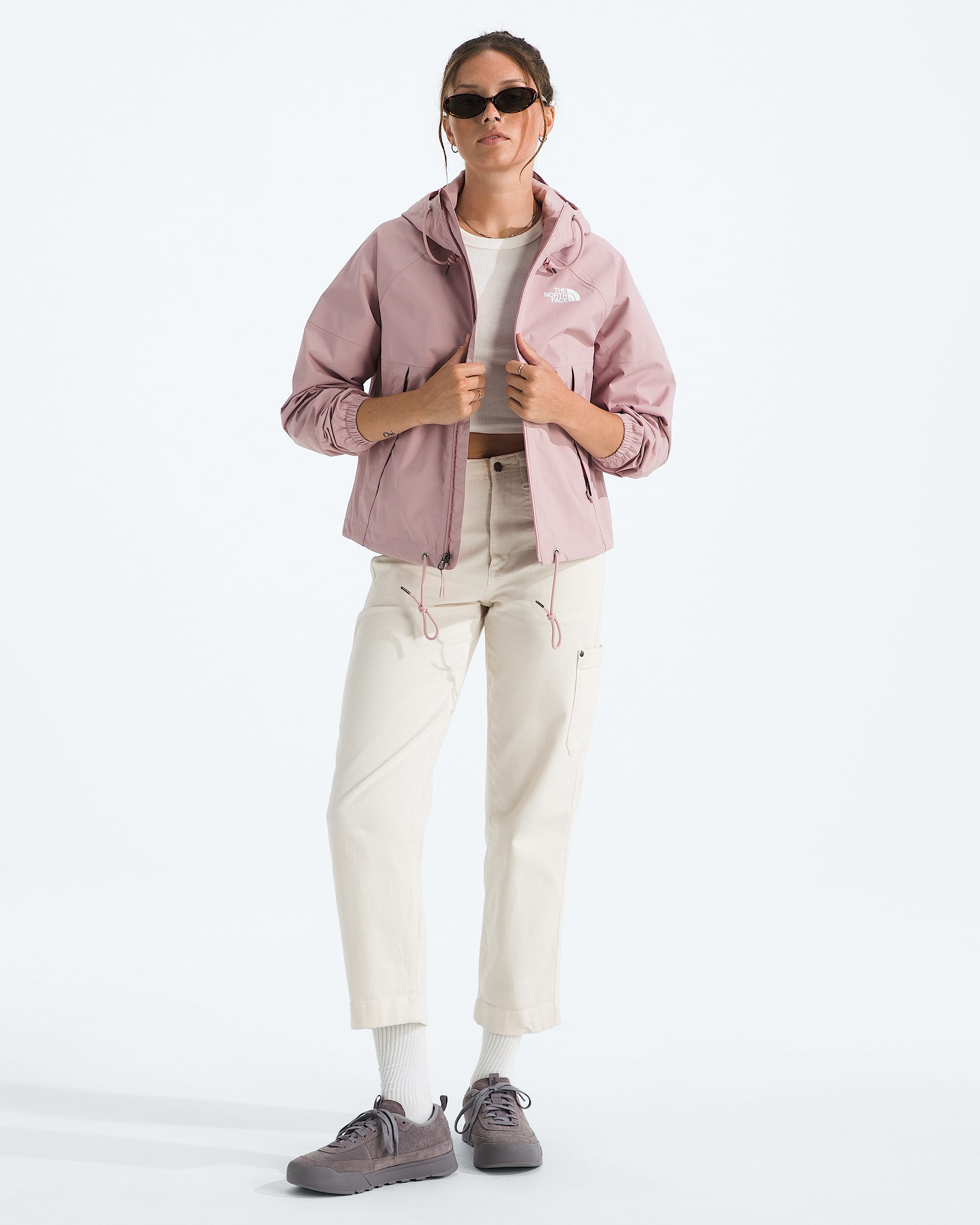 Womens Antora Rain Hoodie TNF HERO2