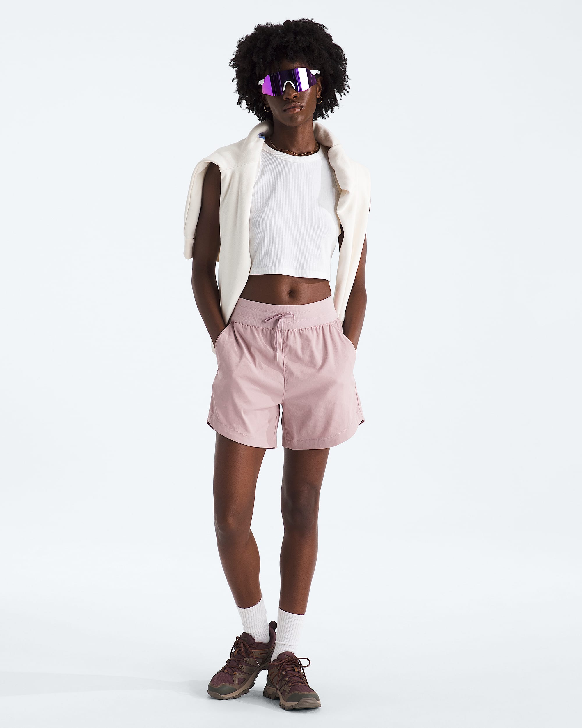 Womens Aphrodite Arise 5 Shorts TNF HERO2