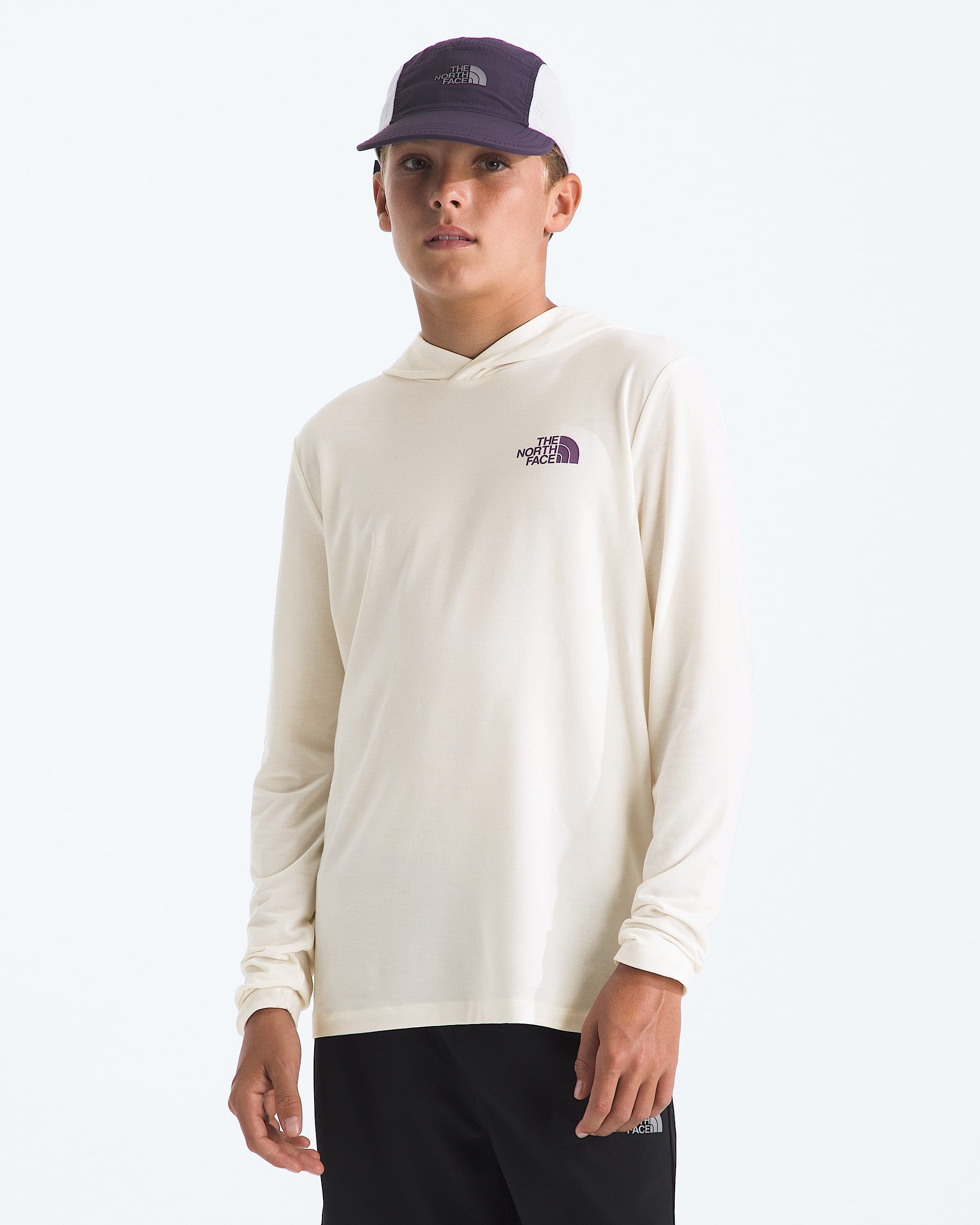 Boys  Girls Adventure Coastal Climb Hoodie TNF BACK