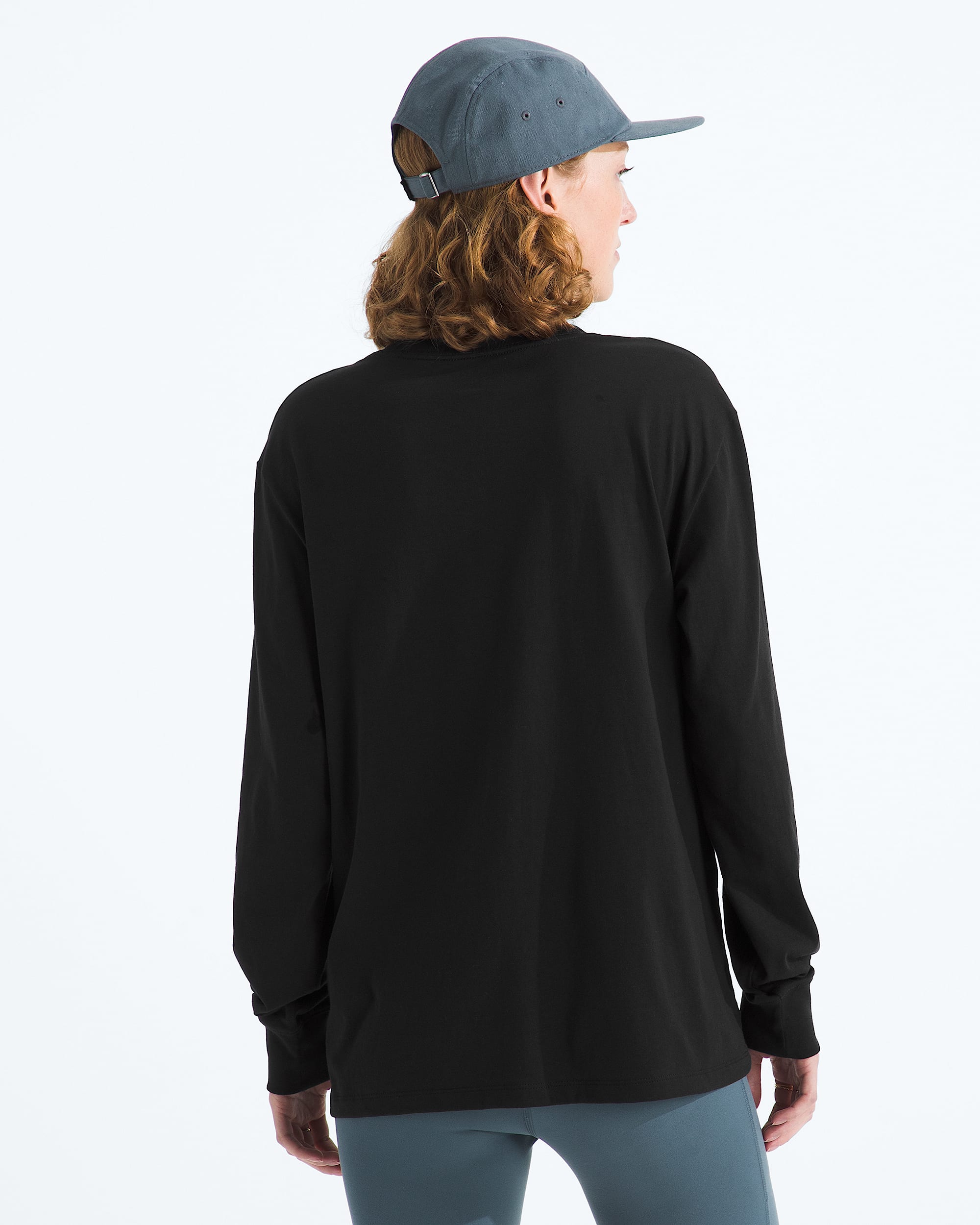 Womens Evolution Simple Dome LongSleeve Tee TNF BACK