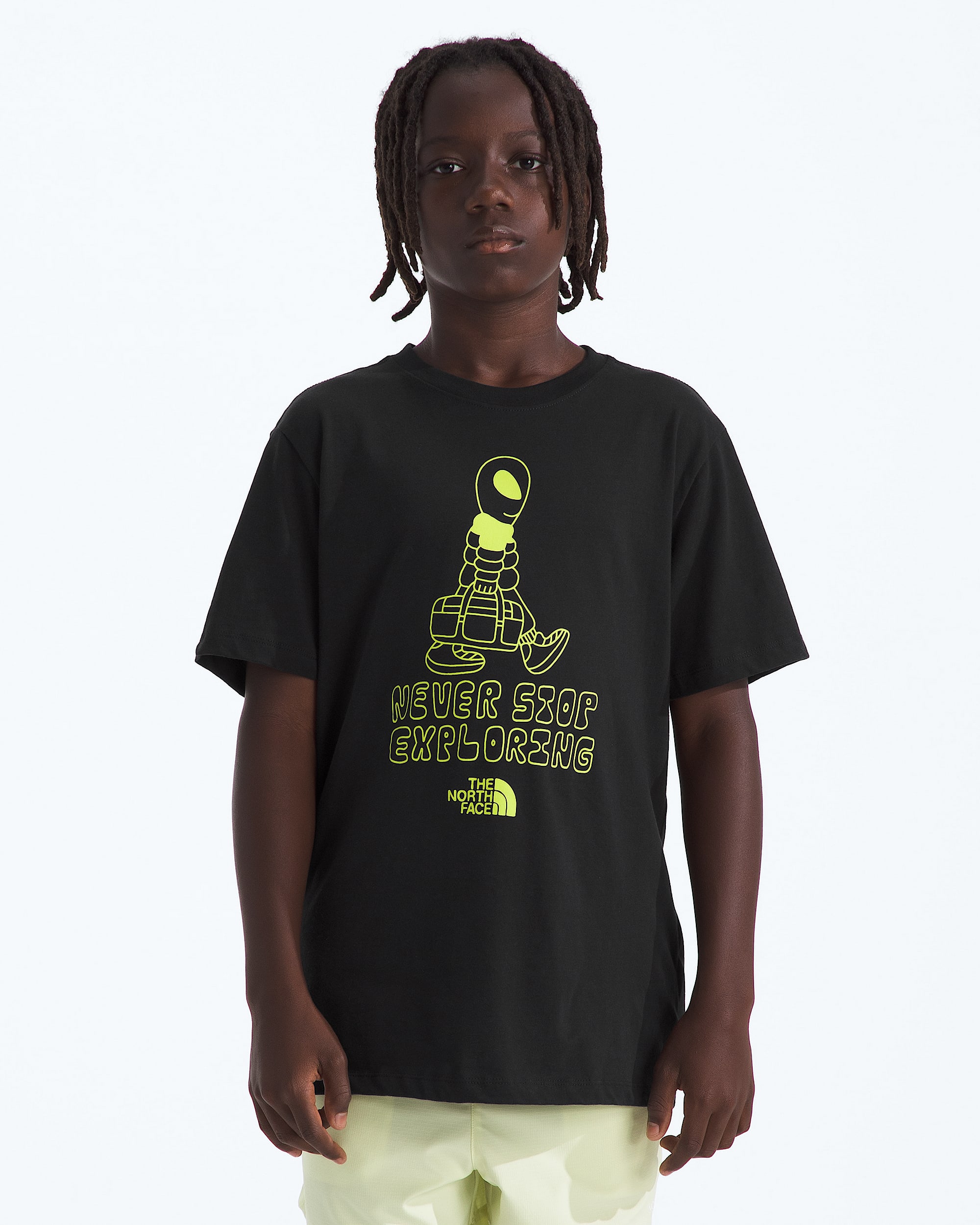 Boys  Girls Celestial Drift Regular ShortSleeve Tee TNF HERO2