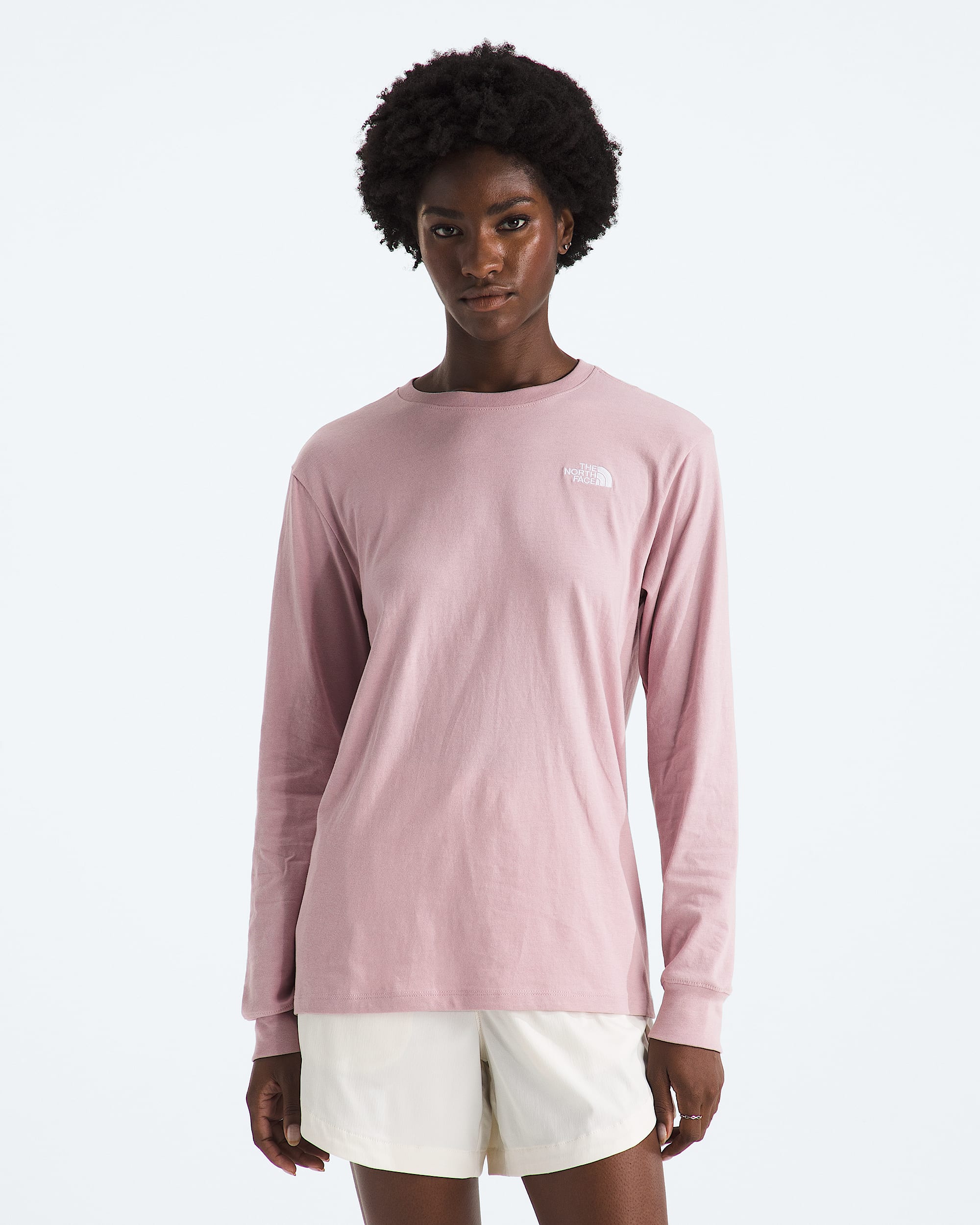 Womens Evolution Simple Dome LongSleeve Tee TNF Main