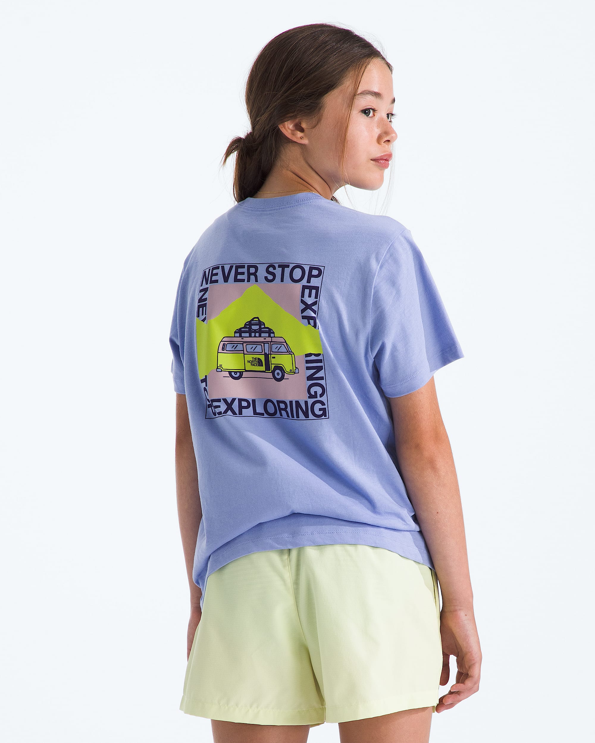 Boys  Girls Escape The City Regular ShortSleeve Tee TNF HERO2
