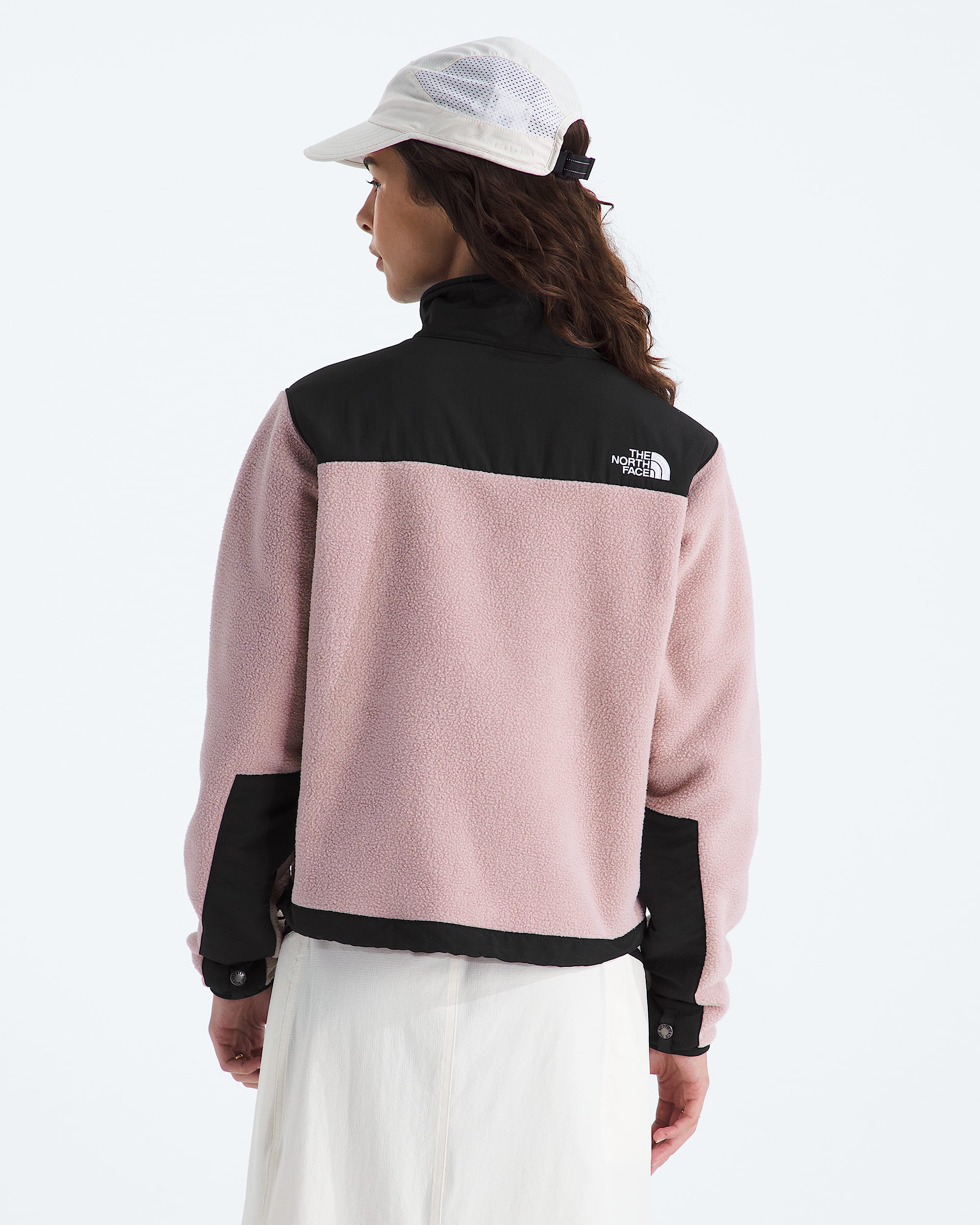 Womens Retro Denali Jacket TNF BACK