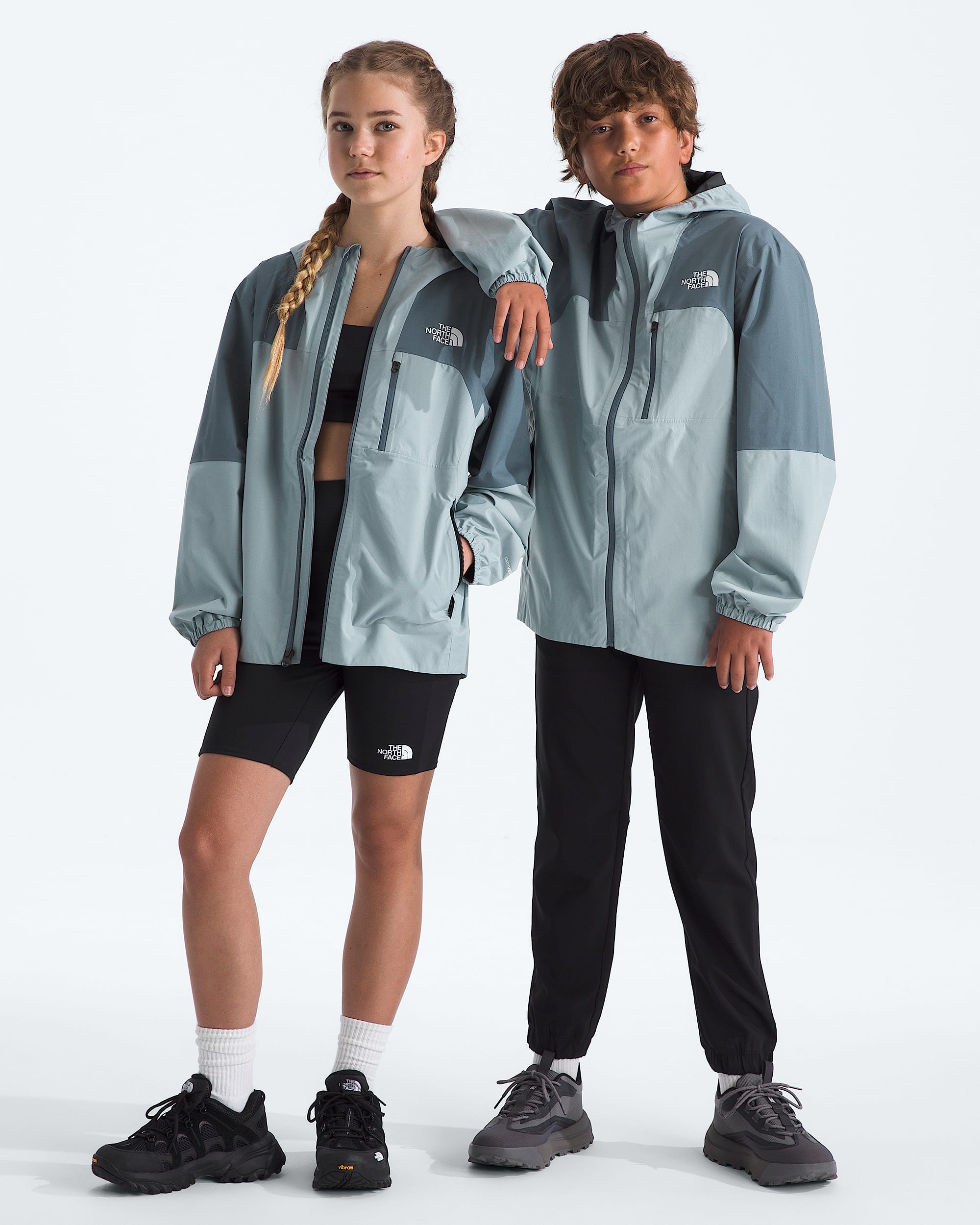 Manteau compressible de randonne pour garons et filles TNF HERO
