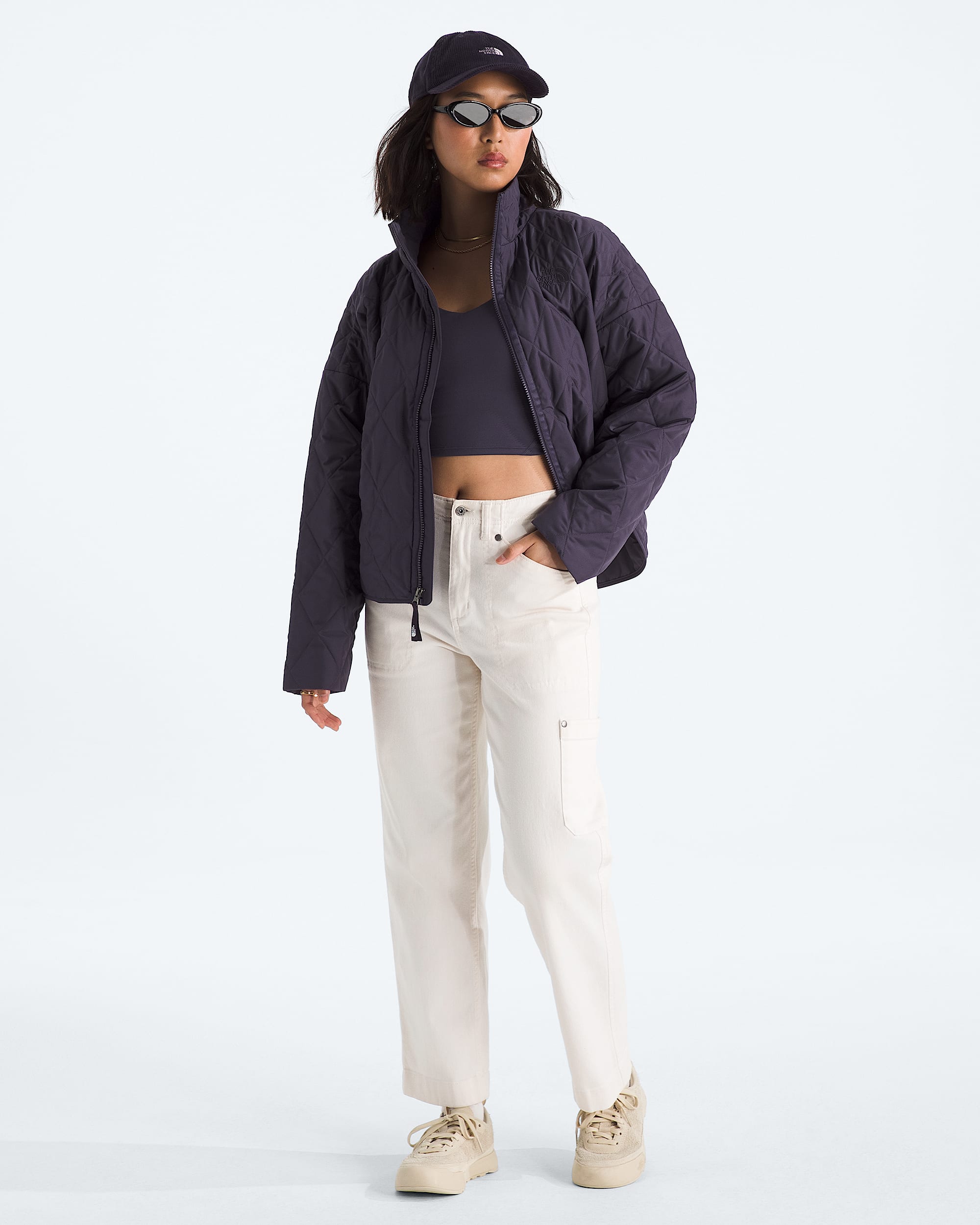 Womens Diamond Peak Insulated Jacket TNF HERO2