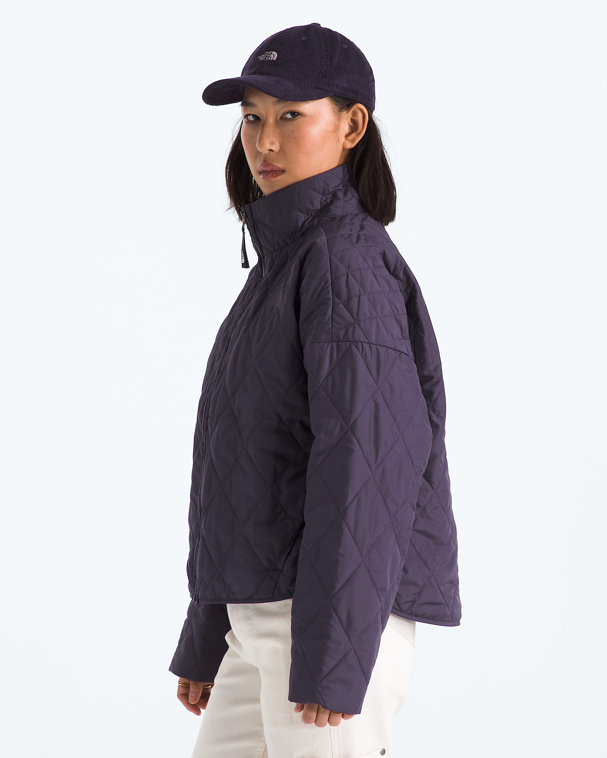 Womens Diamond Peak Insulated Jacket TNF MODEL34
