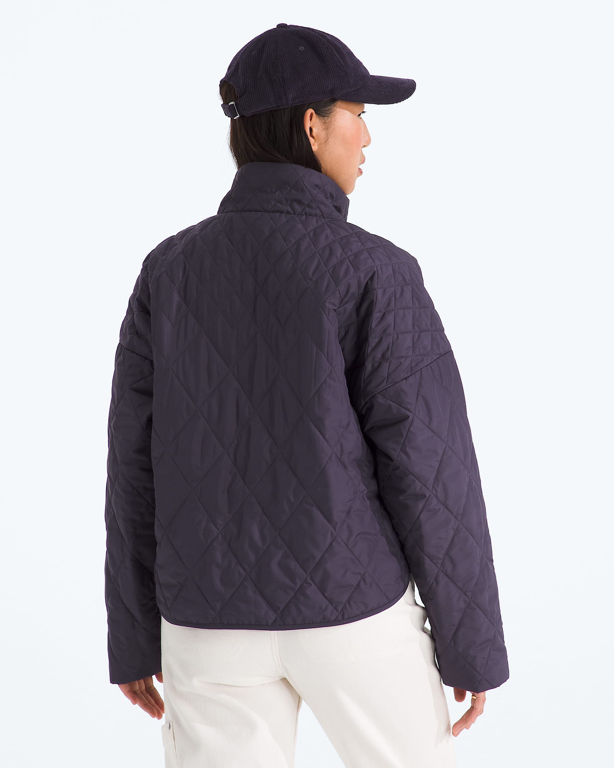 Womens Diamond Peak Insulated Jacket TNF BACK