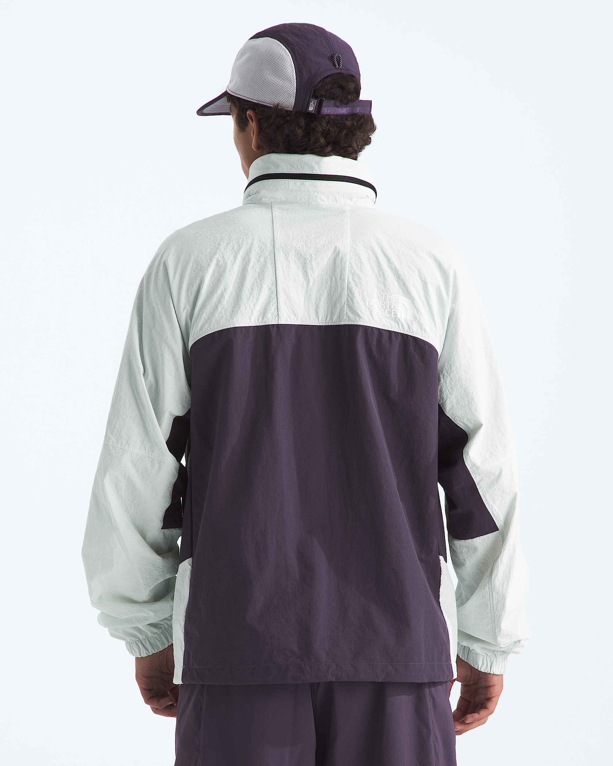 Mens HKe Utility Wind Jacket TNF BACK