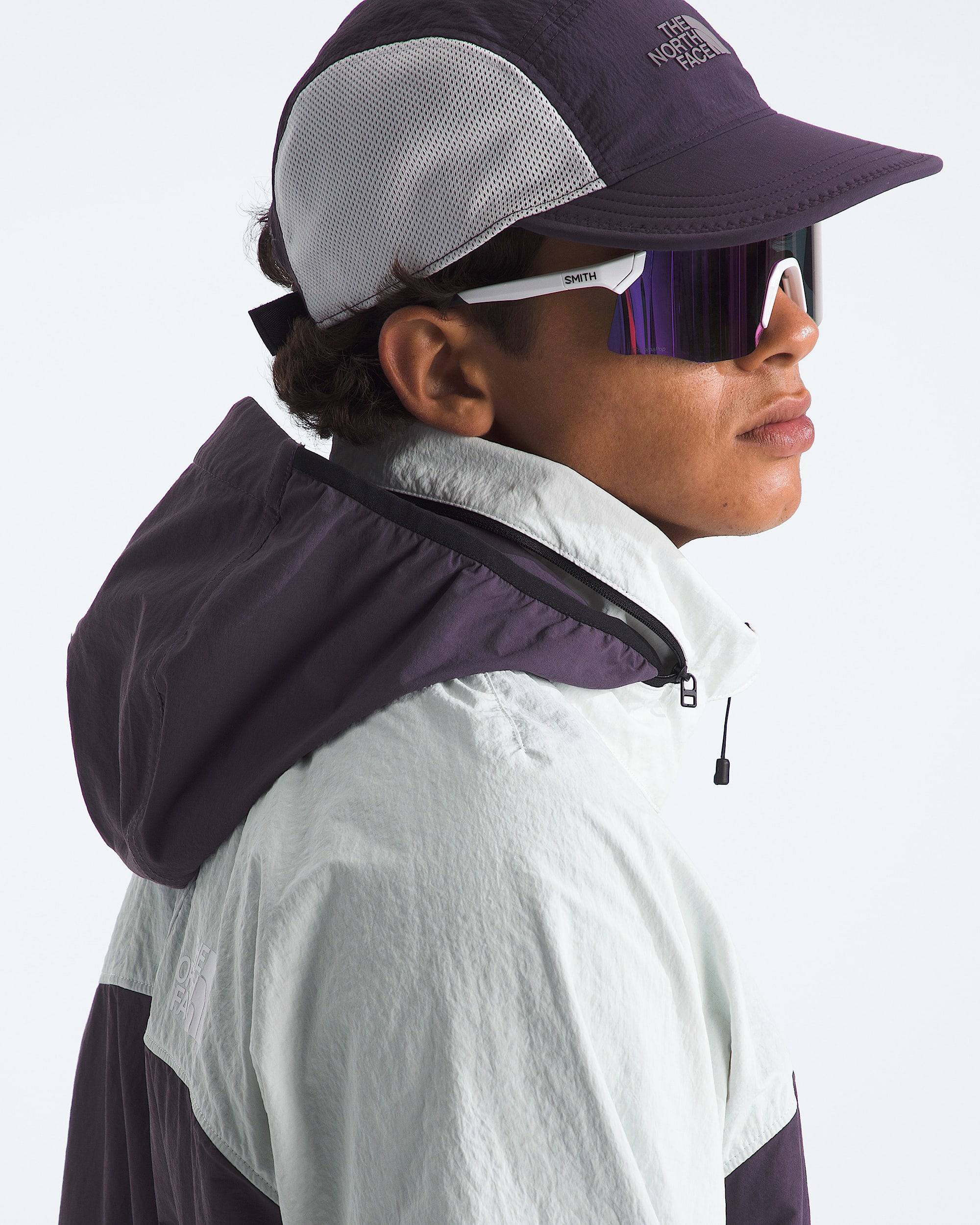 Mens HKe Utility Wind Jacket TNF MODELHOOD4