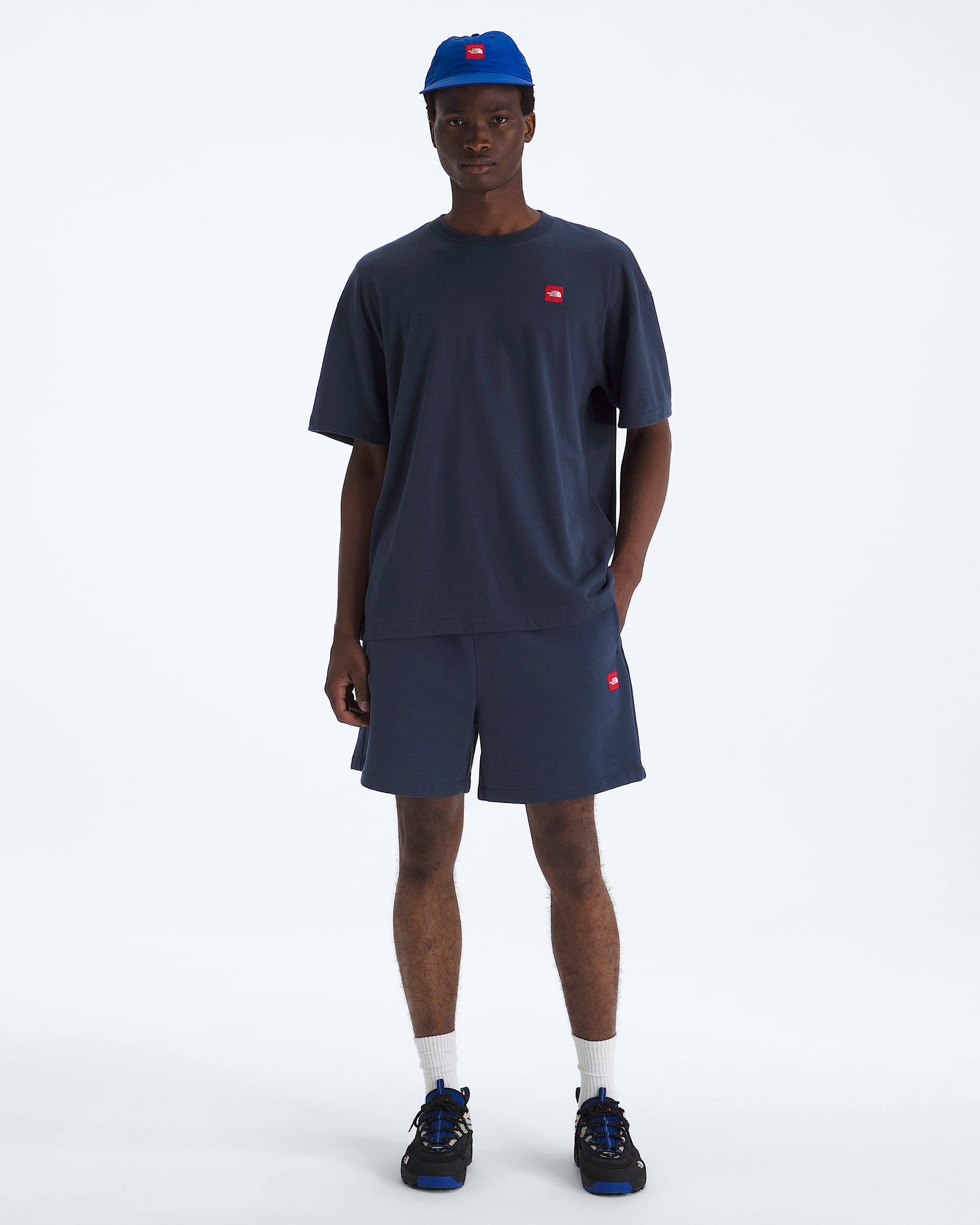 Mens TNF Red Box ShortSleeve Tee TNF HERO2