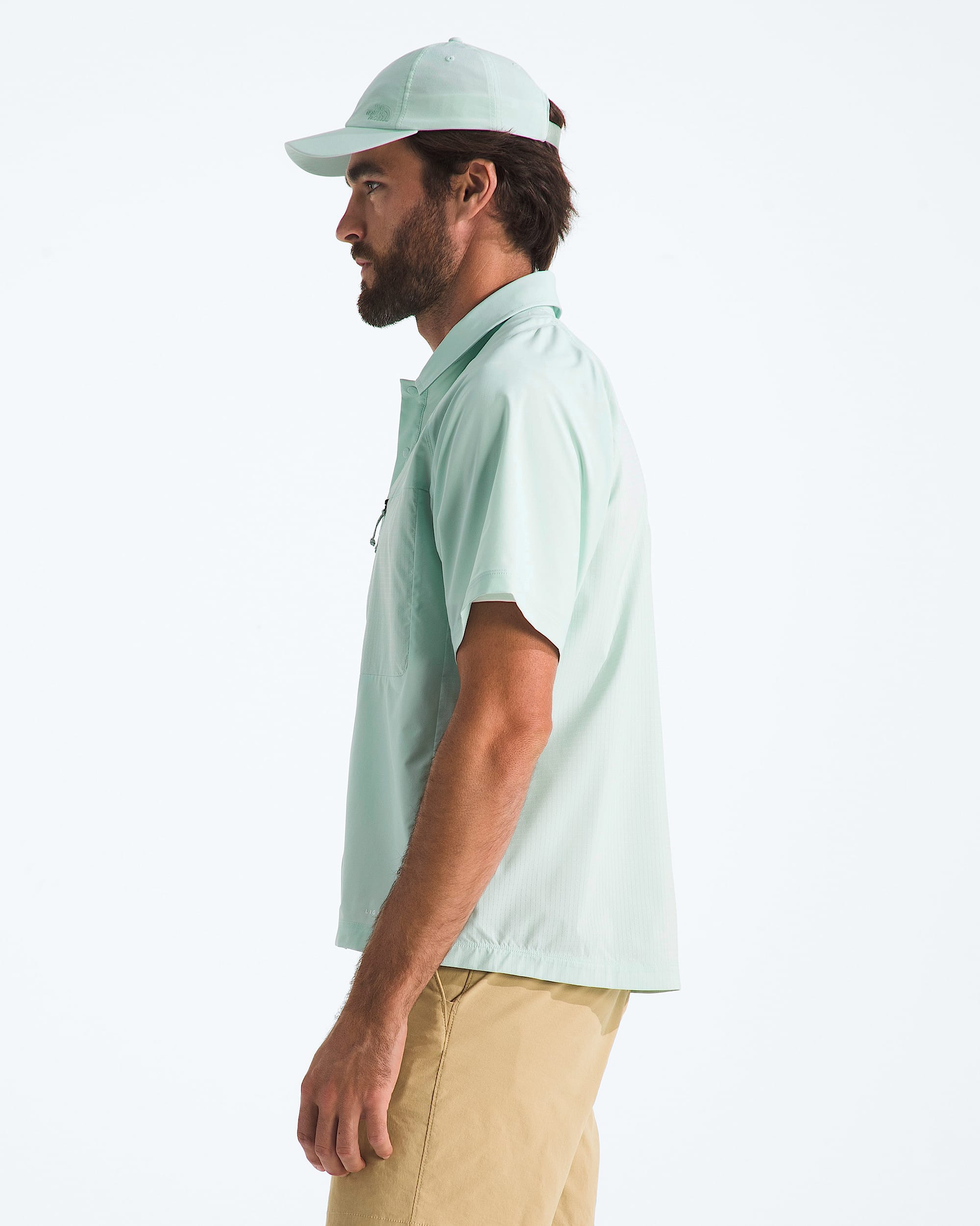Mens Trail LIGHTRANGE ShortSleeve Shirt TNF MODEL34