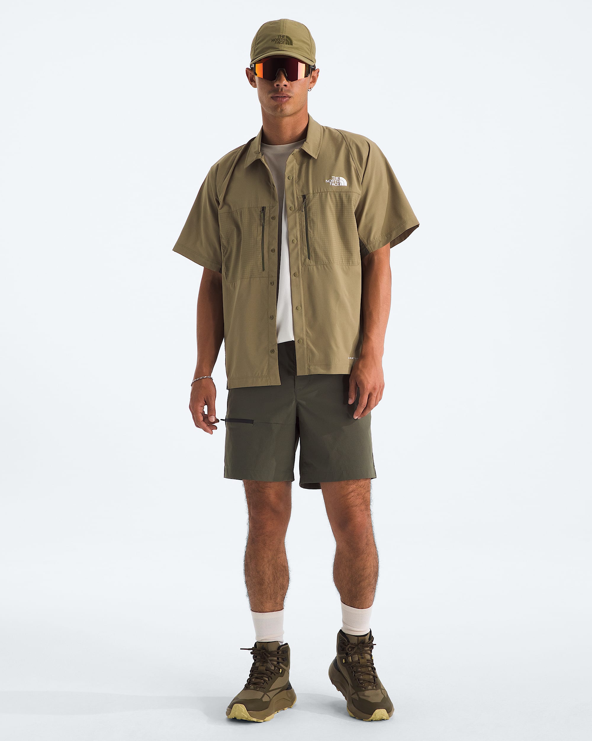 Mens Trail LIGHTRANGE ShortSleeve Shirt TNF HERO2