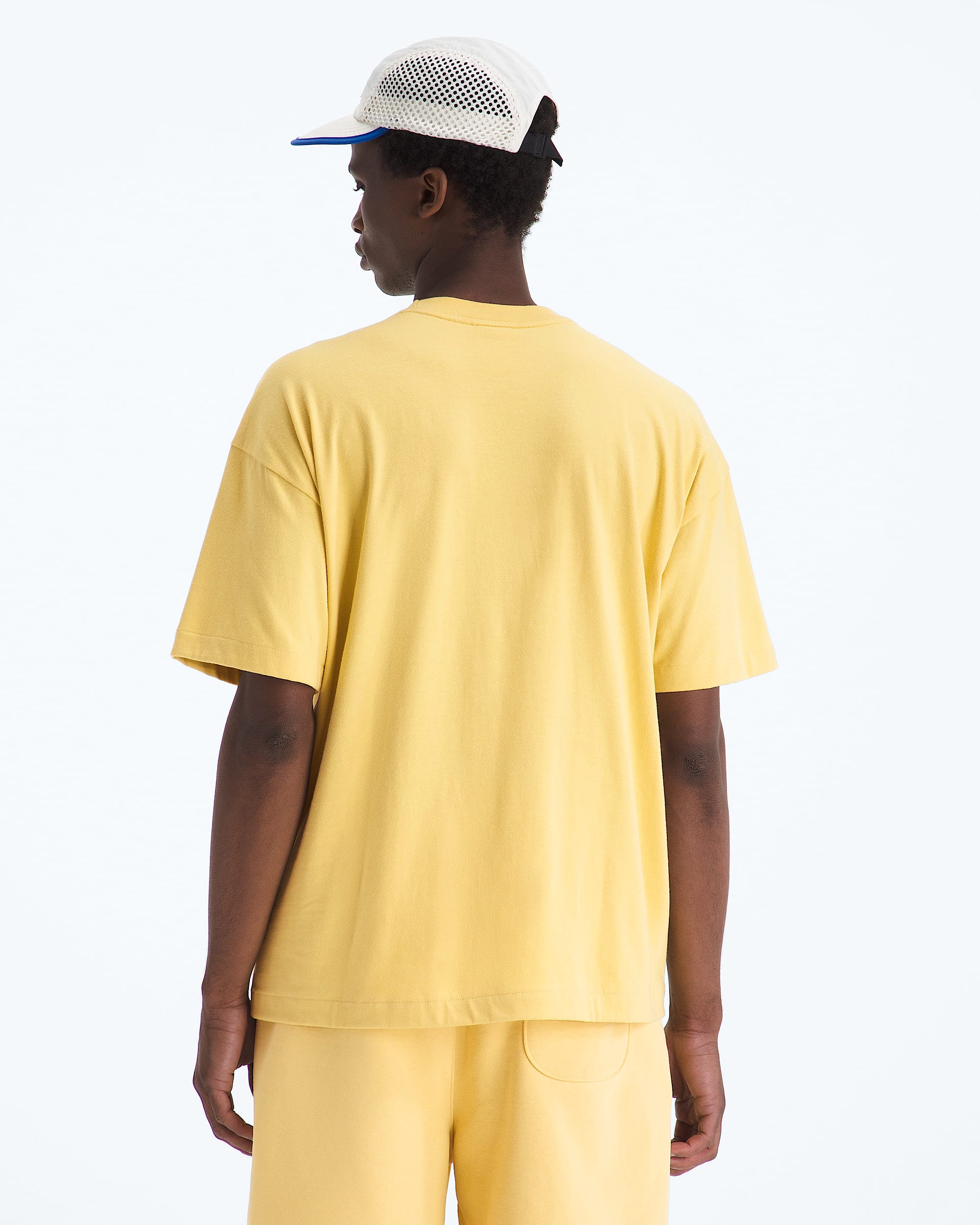 Mens TNF Red Box ShortSleeve Tee TNF BACK
