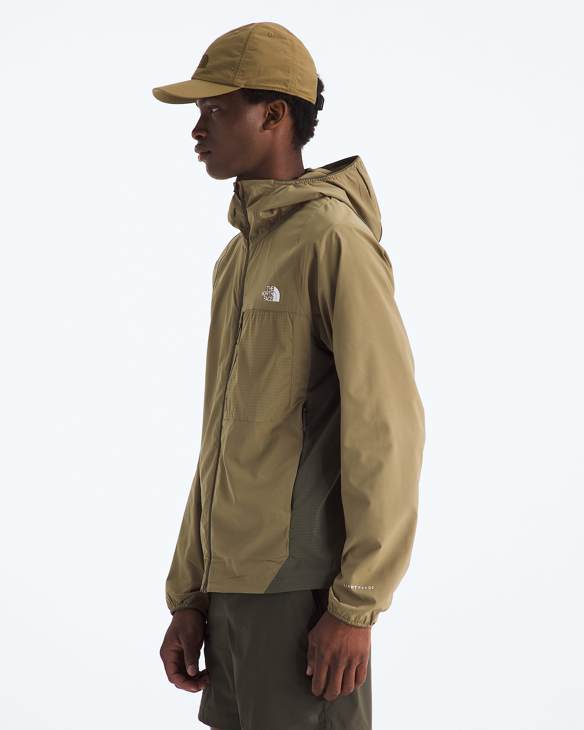 Mens LIGHTRANGE Woven Jacket TNF MODEL34