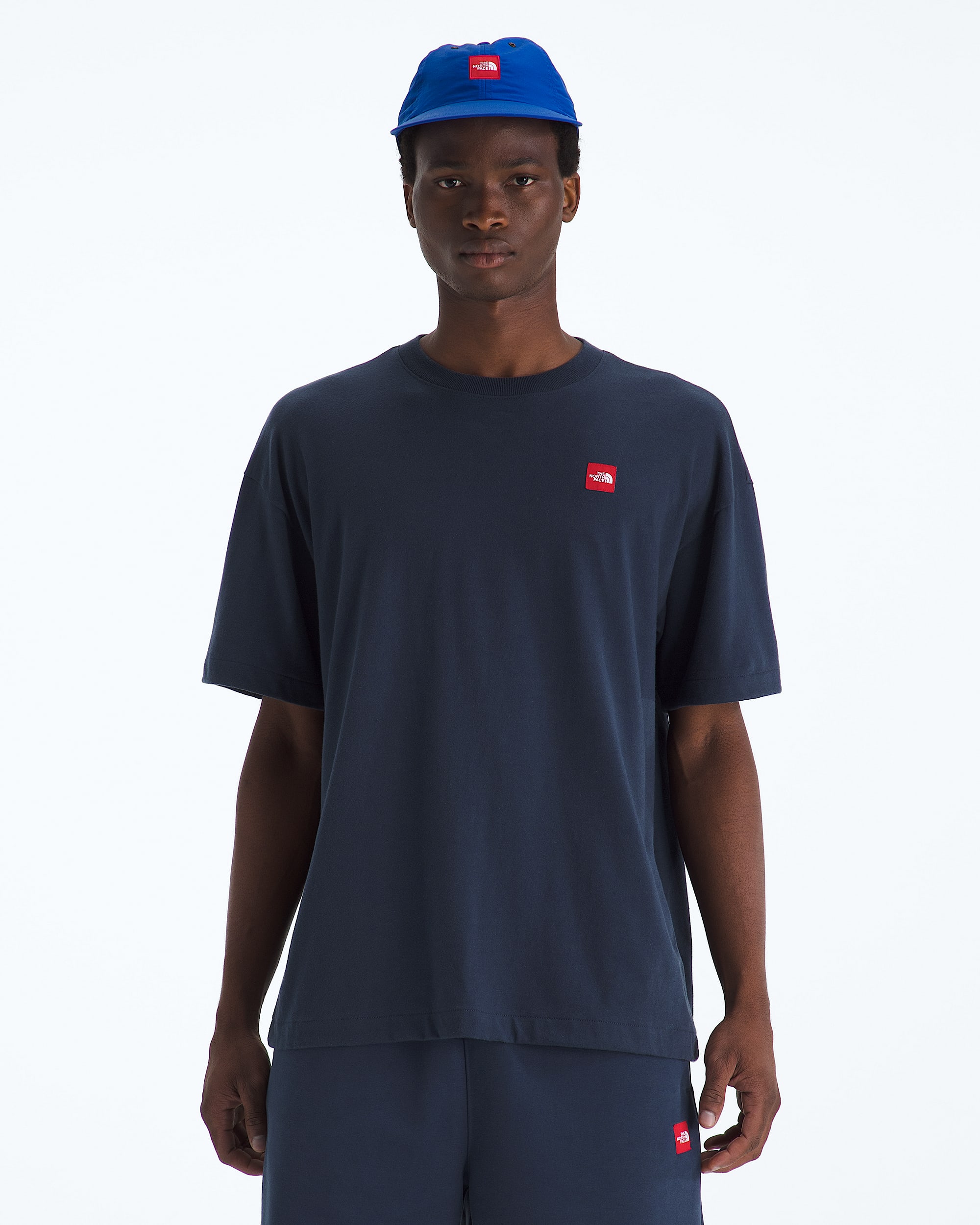 Mens TNF Red Box ShortSleeve Tee TNF Main