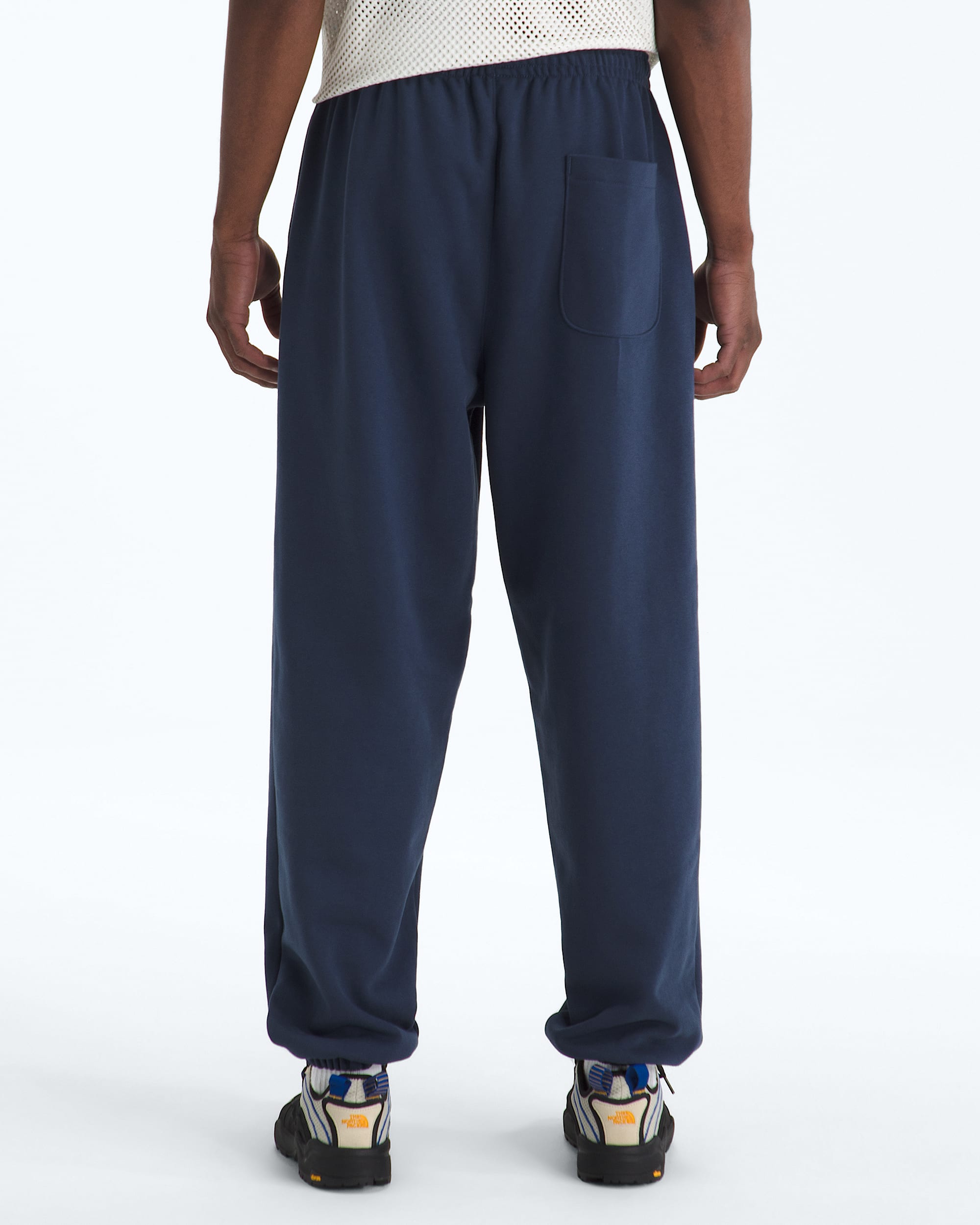 Mens TNF Red Box Sweatpants TNF BACK