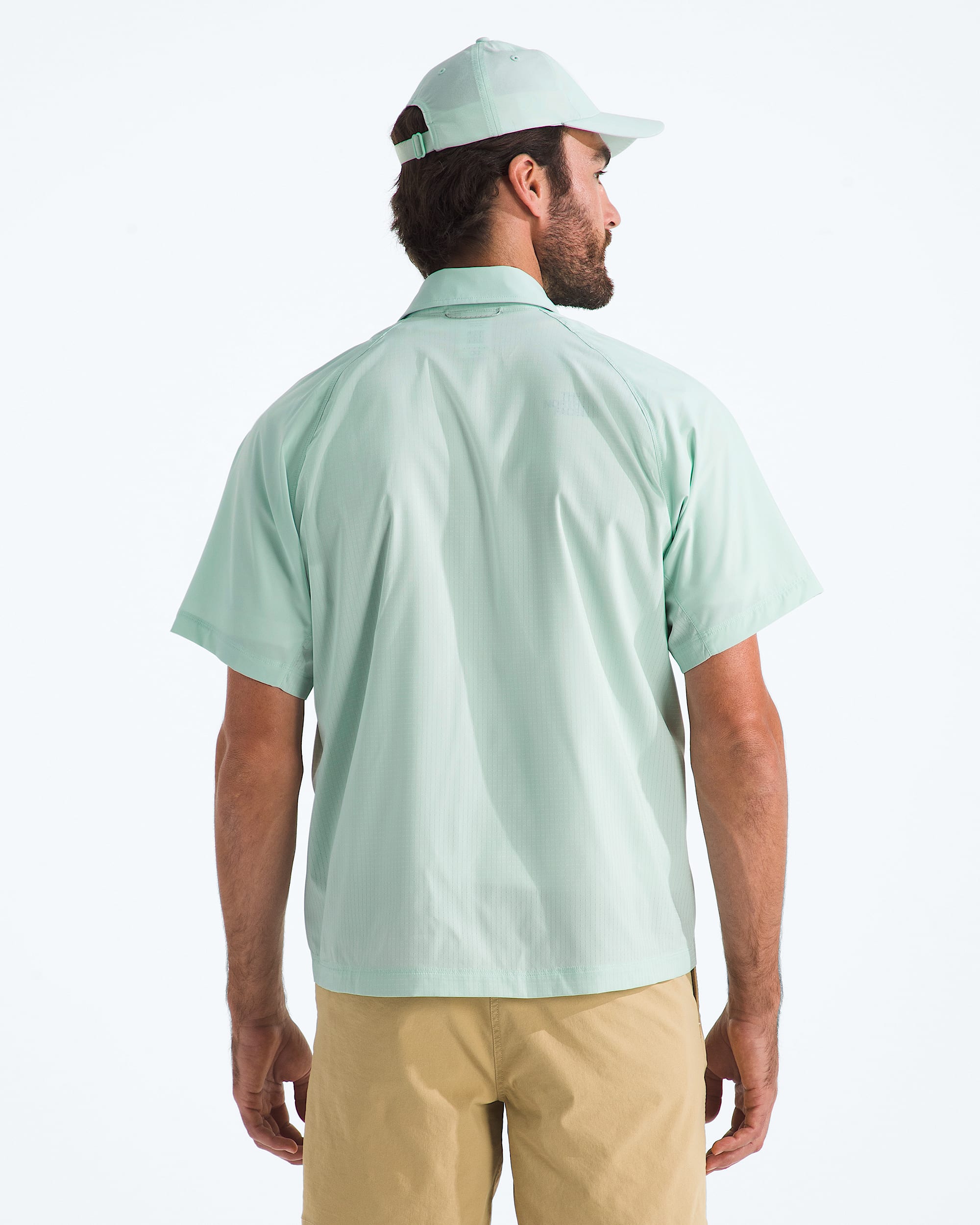 Mens Trail LIGHTRANGE ShortSleeve Shirt TNF BACK