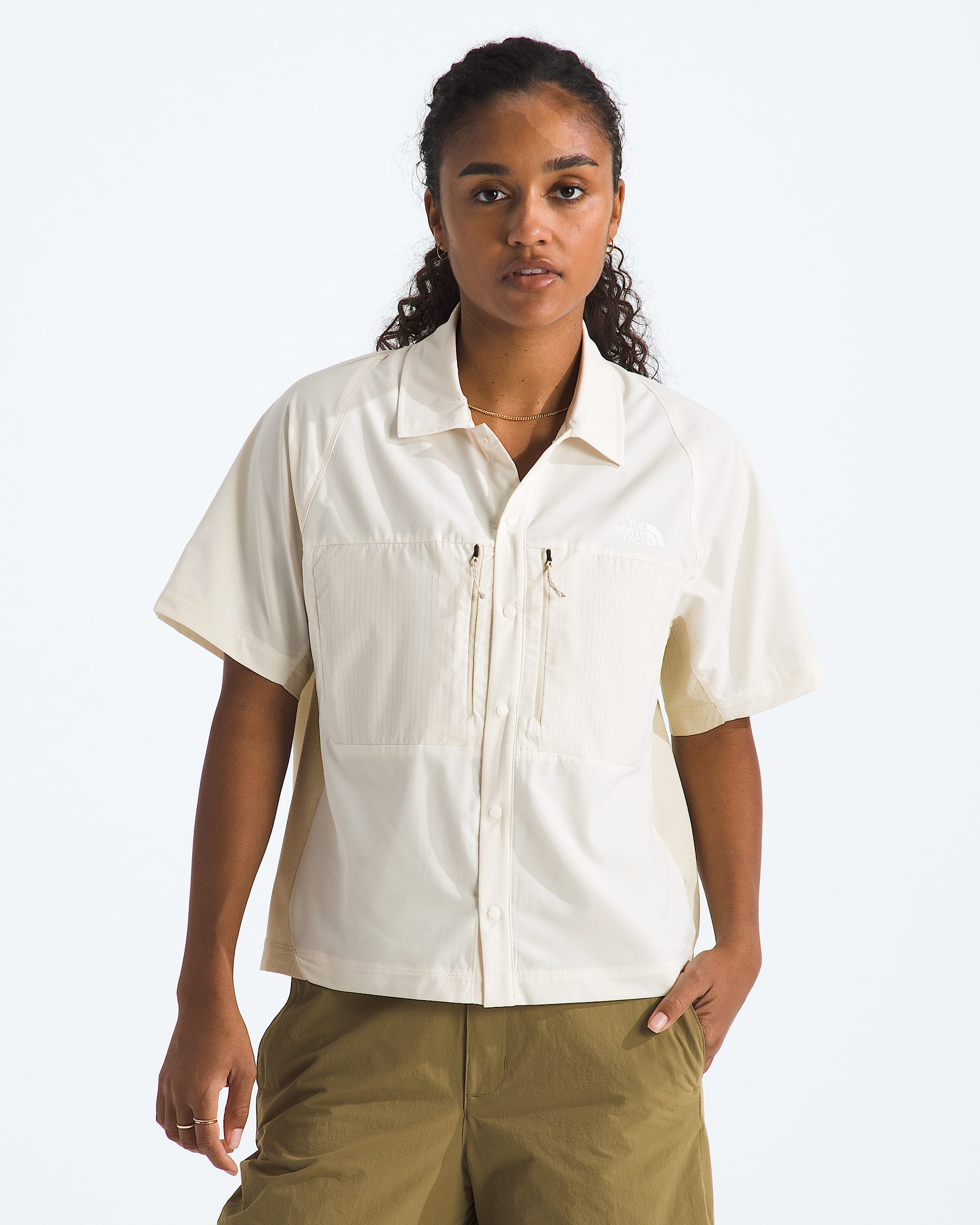 Womens Trail LIGHTRANGE ShortSleeve Shirt TNF HERO
