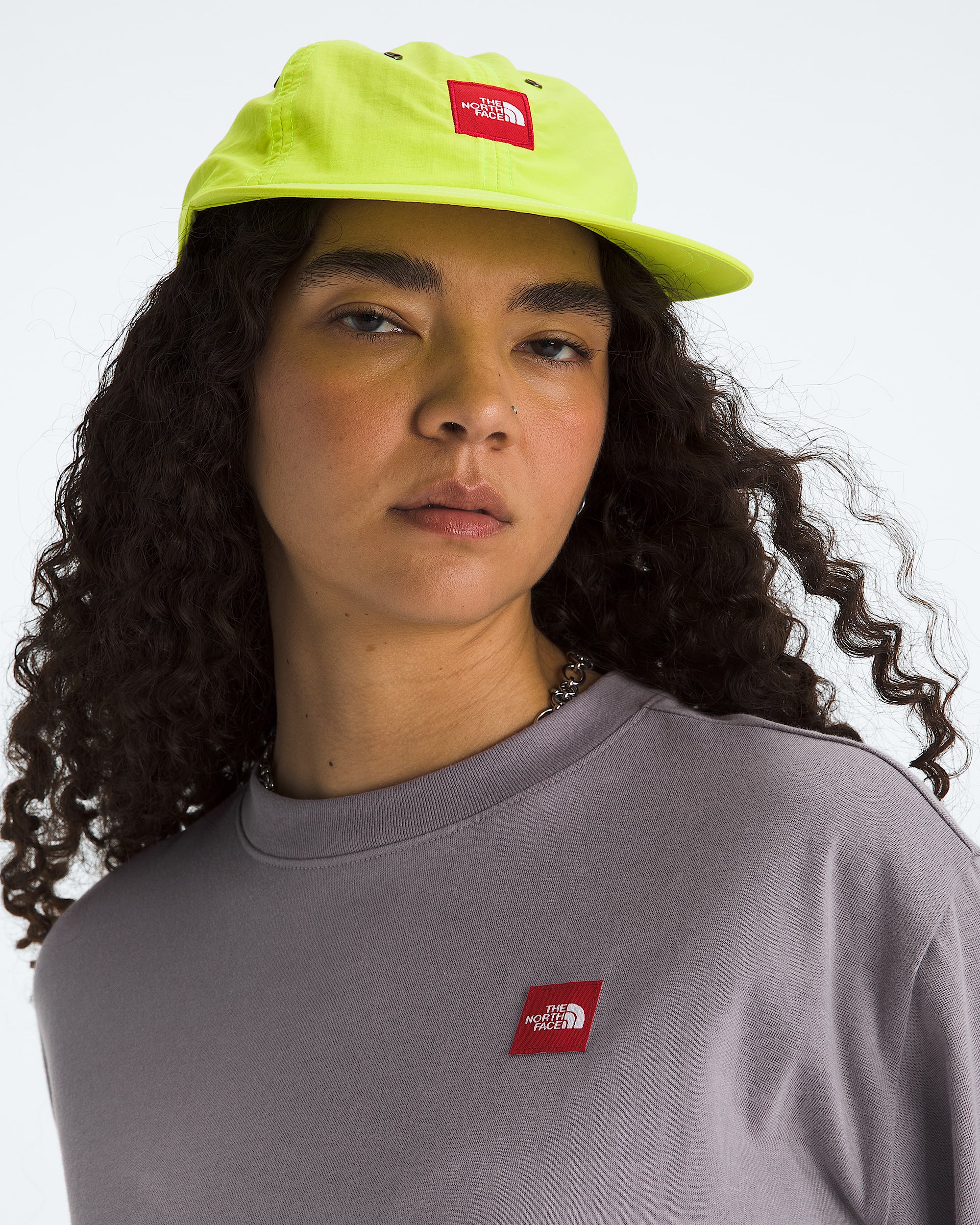 Womens TNF Red Box ShortSleeve Boxy Tee TNF HERO3