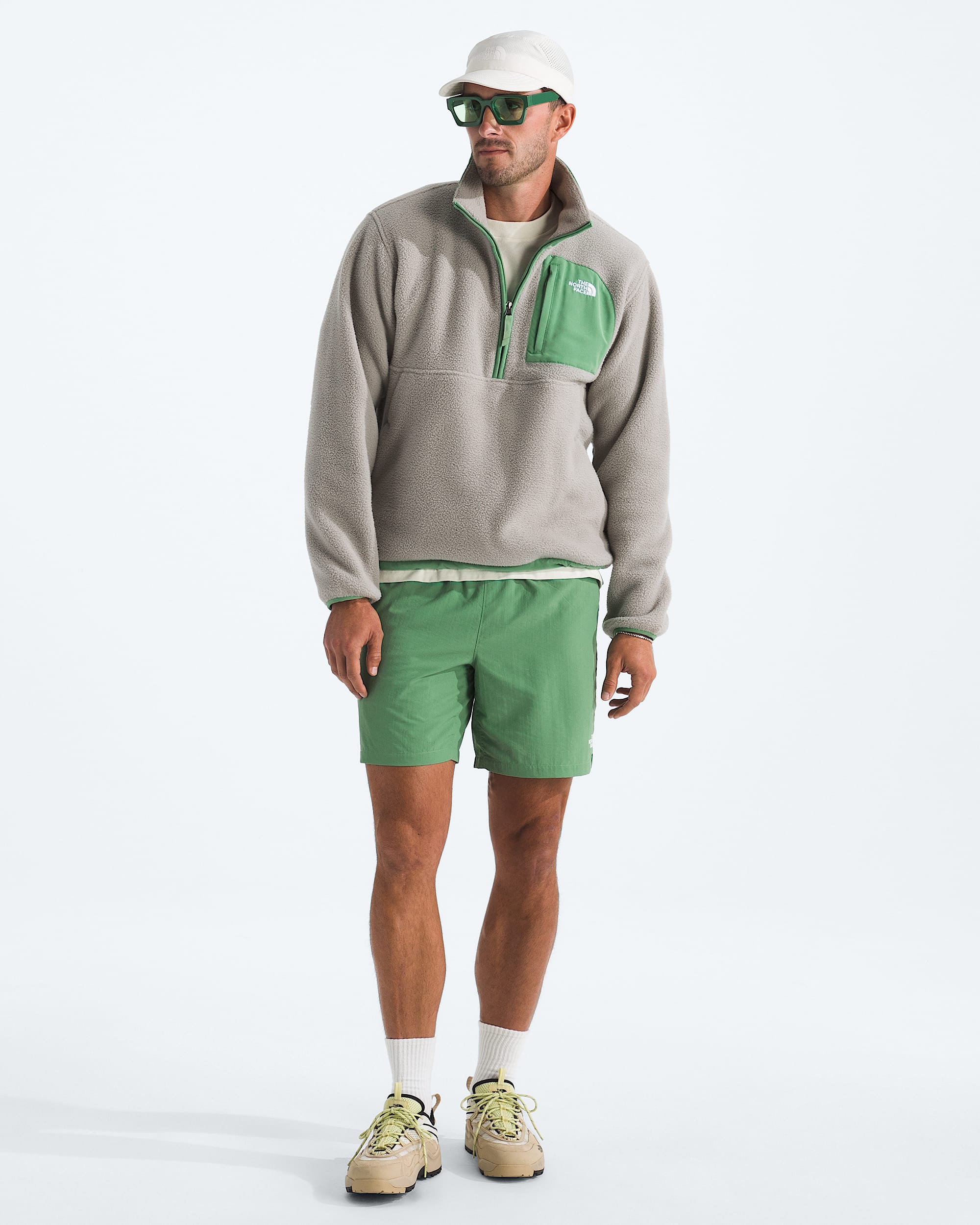 Manteau Yumiori Off Peak  demiglissire pour hommes TNF Dalle PierreAlgue Attenuee HERO2