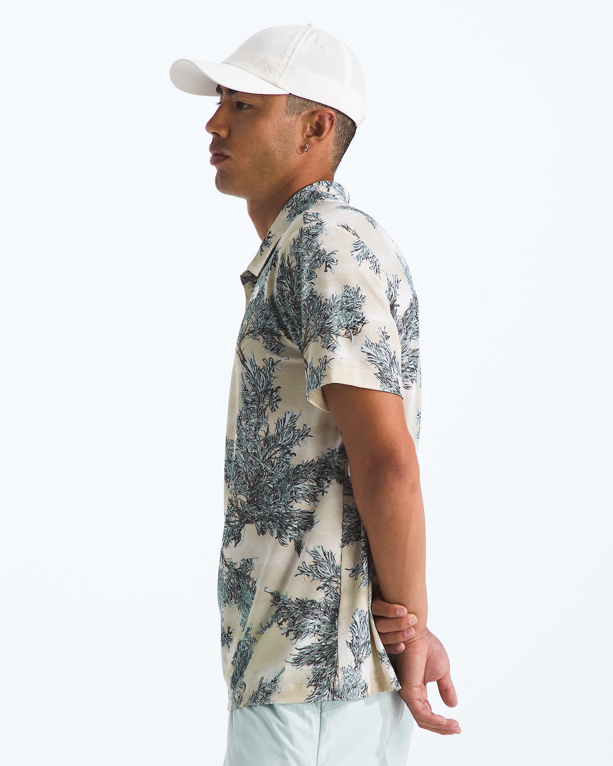 Mens Adventure PoloPrinted TNF MODEL34