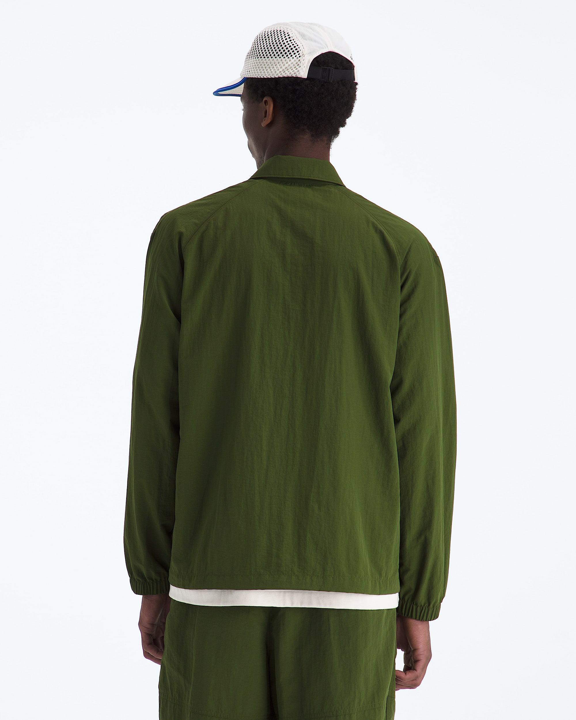 Chemise  manches longues en nylon TNF Red Box pour hommes TNF BACK
