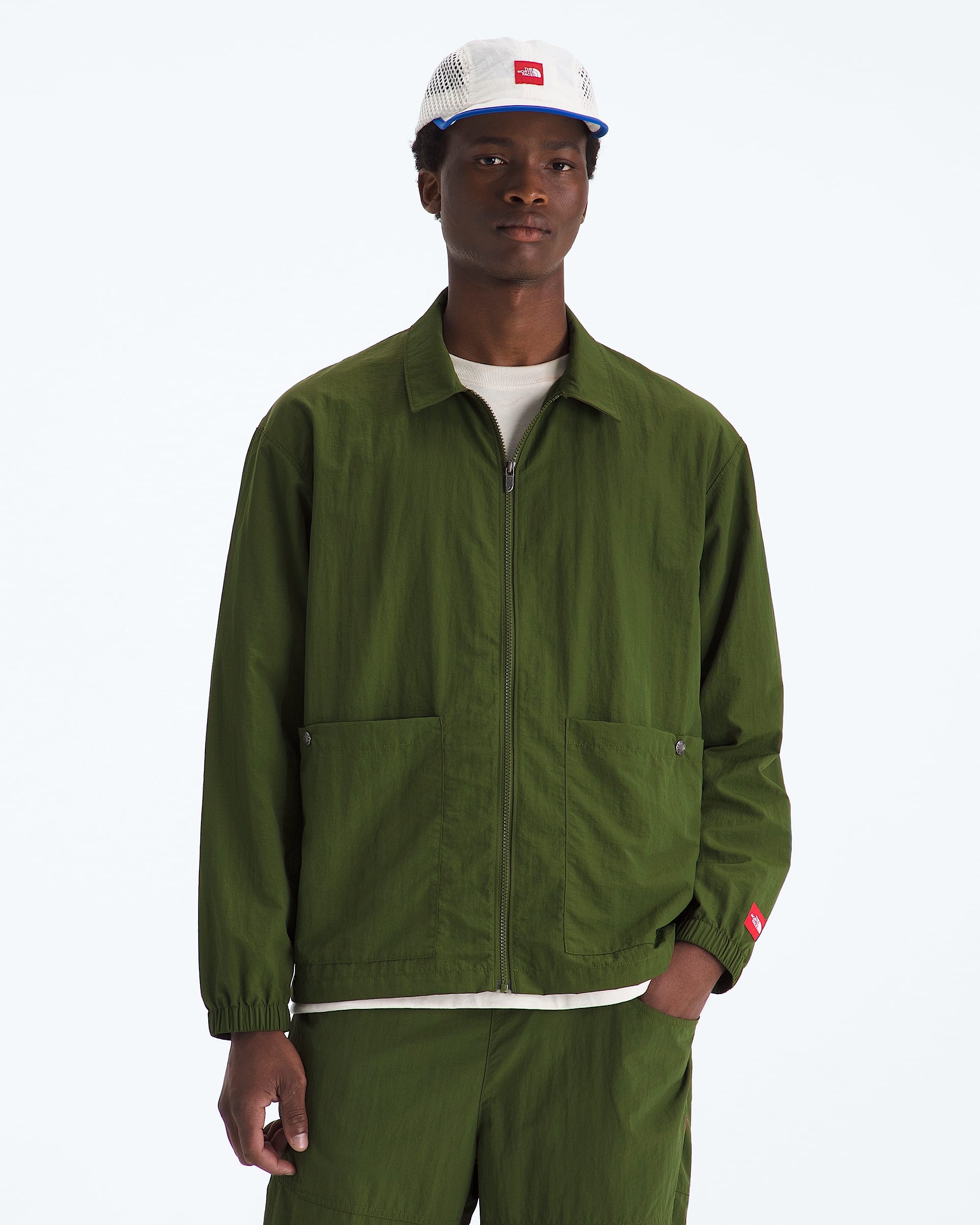 Chemise  manches longues en nylon TNF Red Box pour hommes TNF HERO