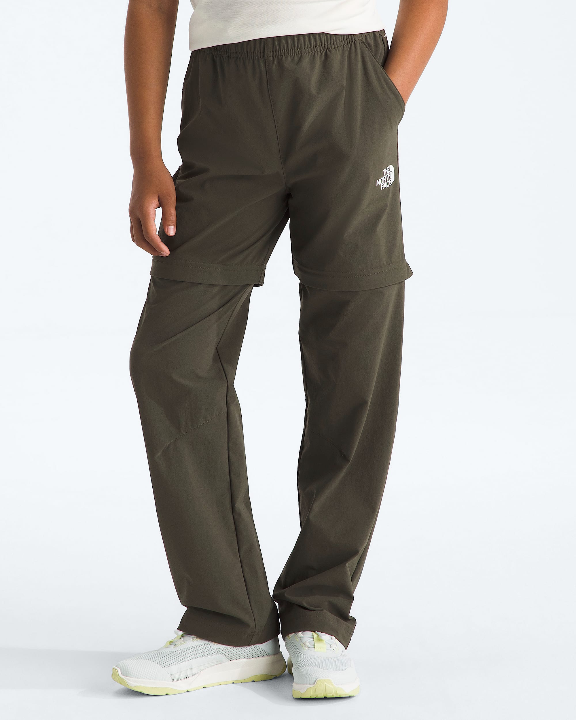 Boys  Girls Lightweight Convertible Hike Pants TNF HERO3