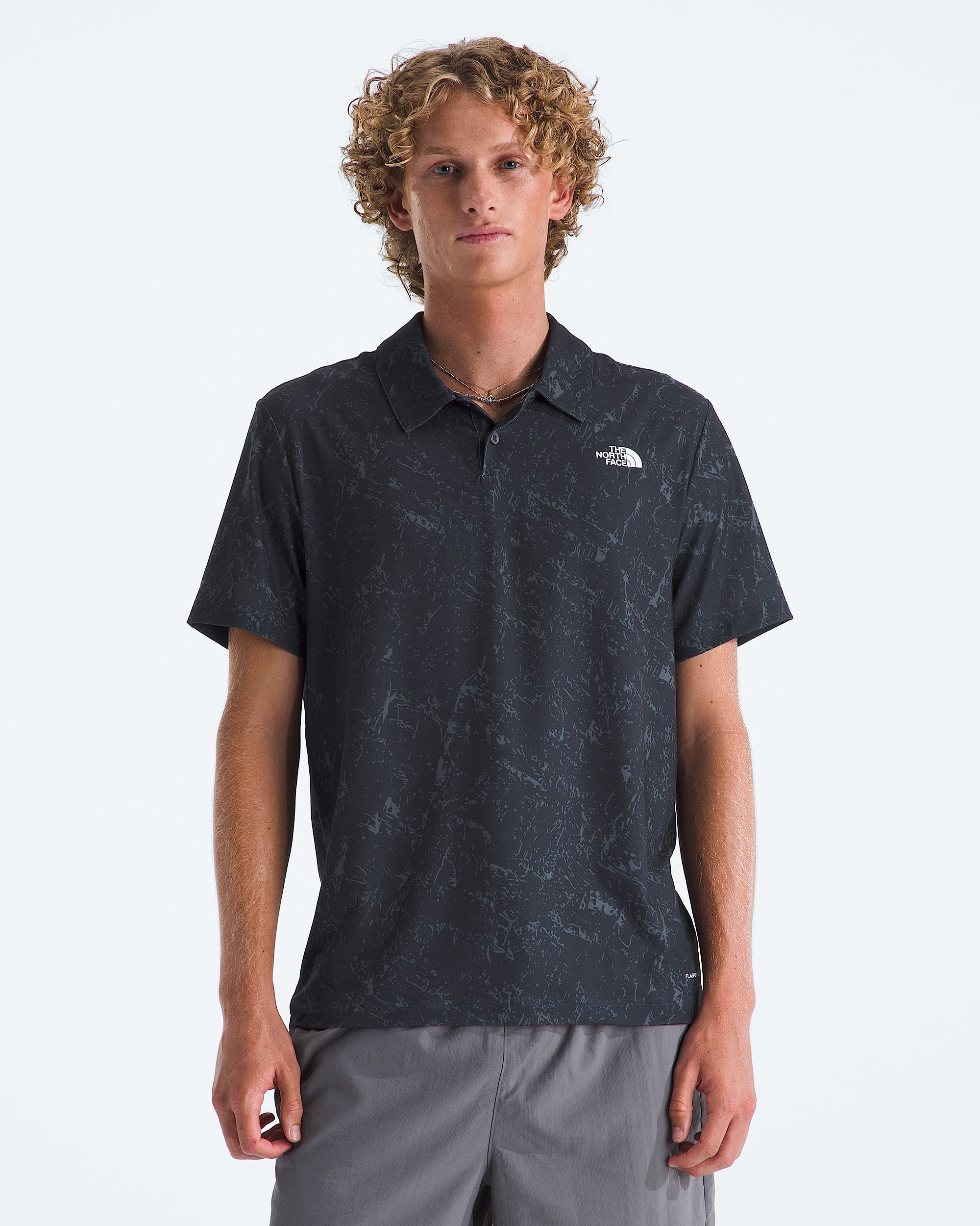 Mens Adventure PoloPrinted TNF Main