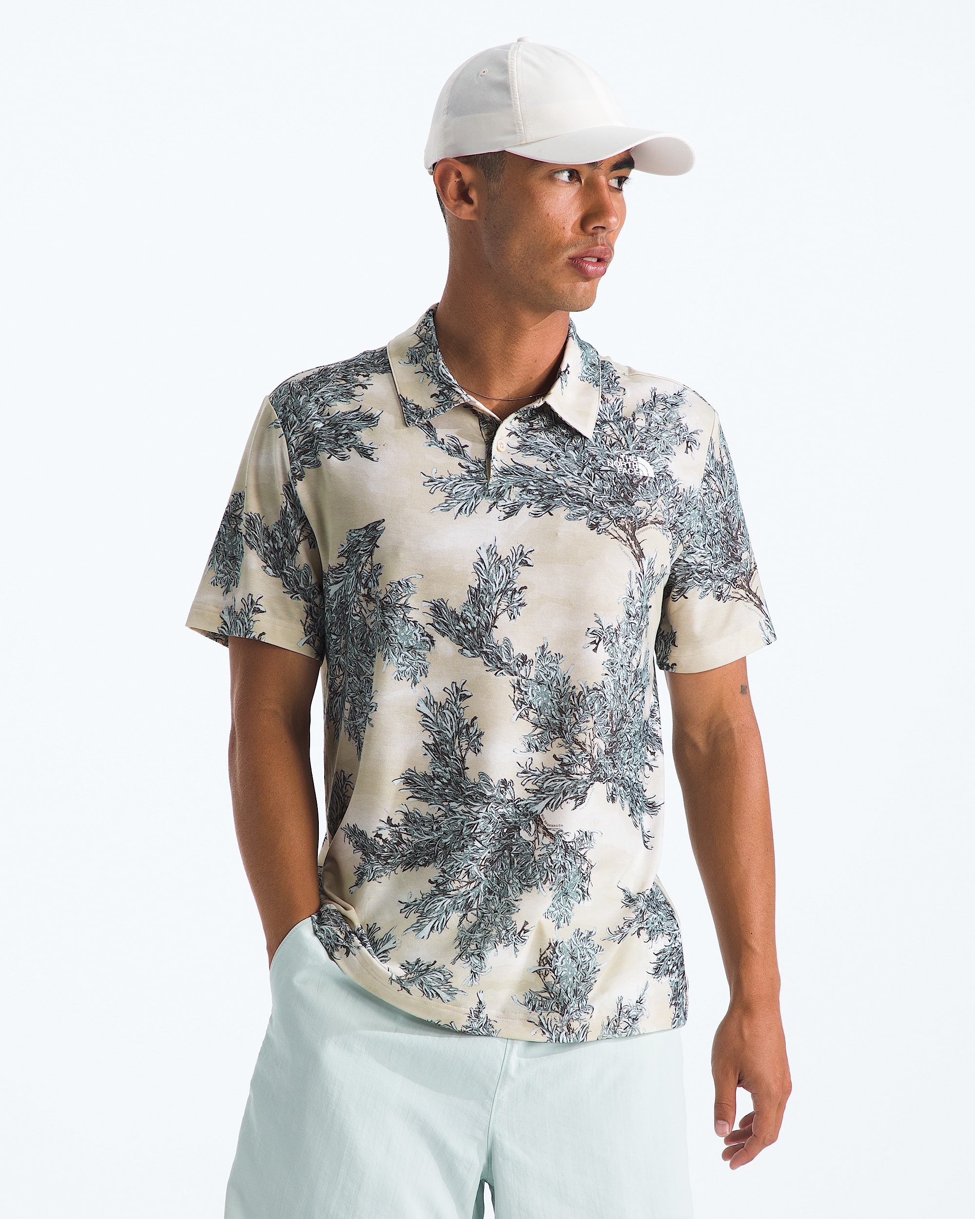 Mens Adventure PoloPrinted TNF HERO