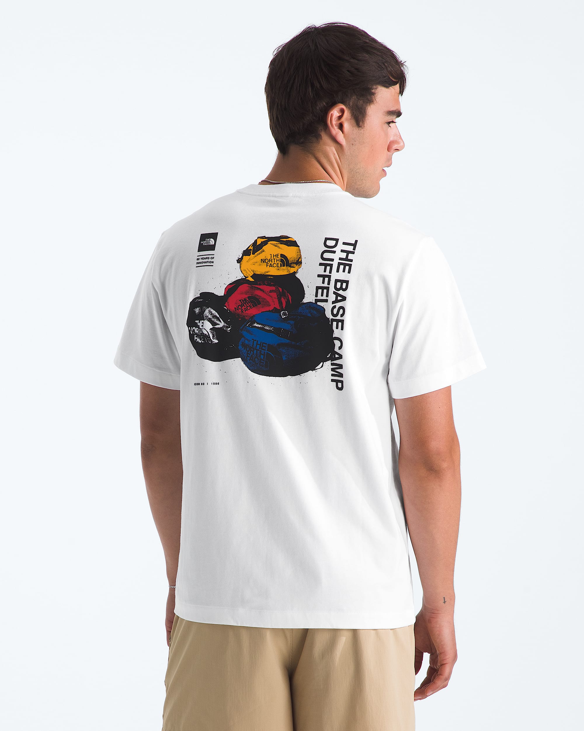Mens BCD Celebration Relaxed ShortSleeve TeeGraphic TNF Main