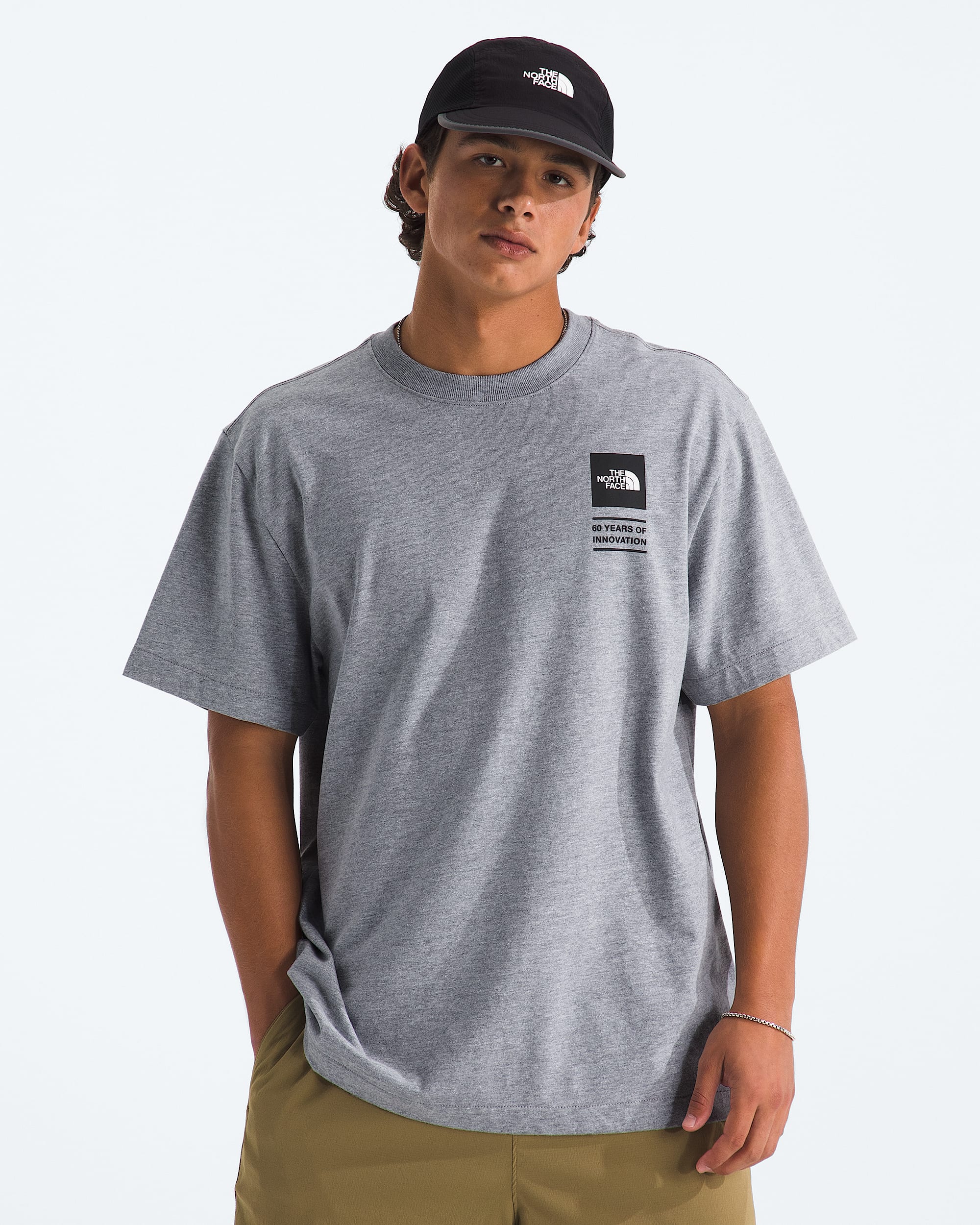 Mens TNF Celebration Relaxed ShortSleeve TeeGraphic TNF BACK