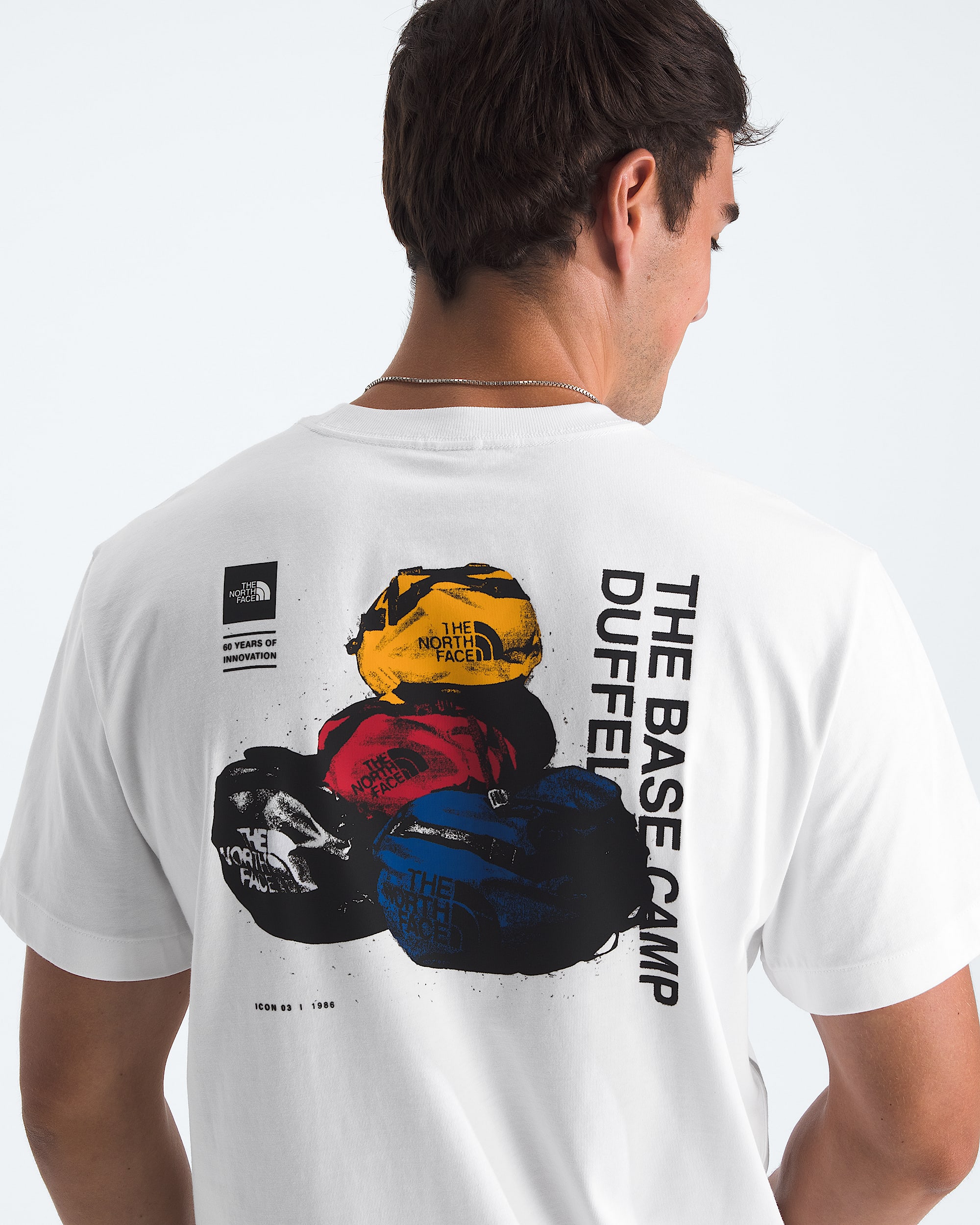 Mens BCD Celebration Relaxed ShortSleeve TeeGraphic TNF HERO2