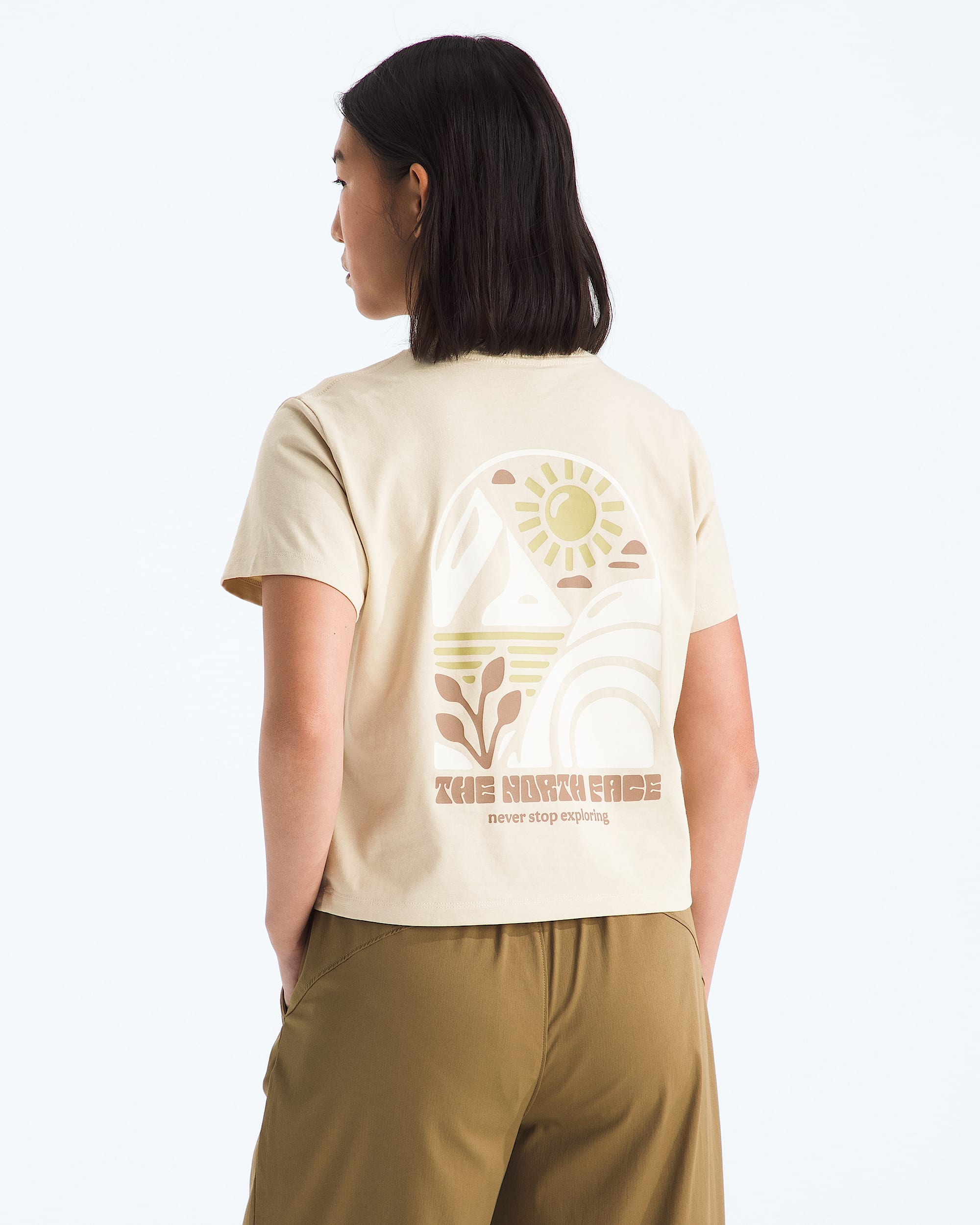 Womens Sun Regular ShortSleeve Cutie TeeGraphic TNF Main