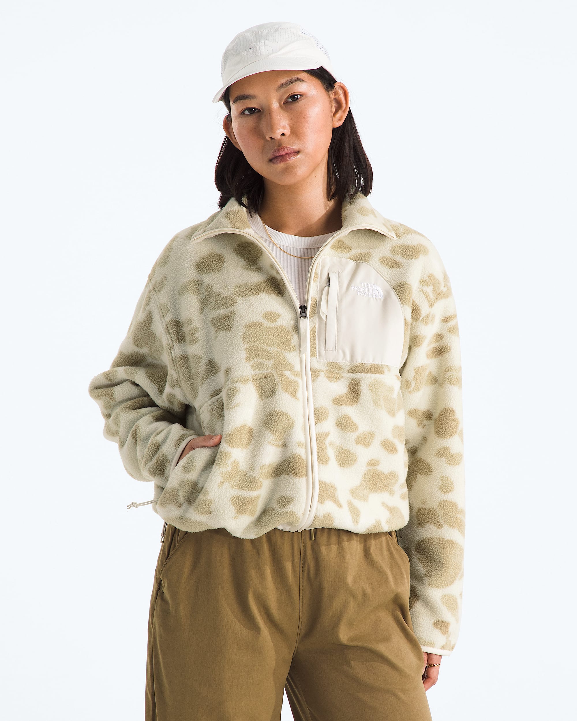Womens Yumiori Off Peak FullZip JacketPrint TNF Main