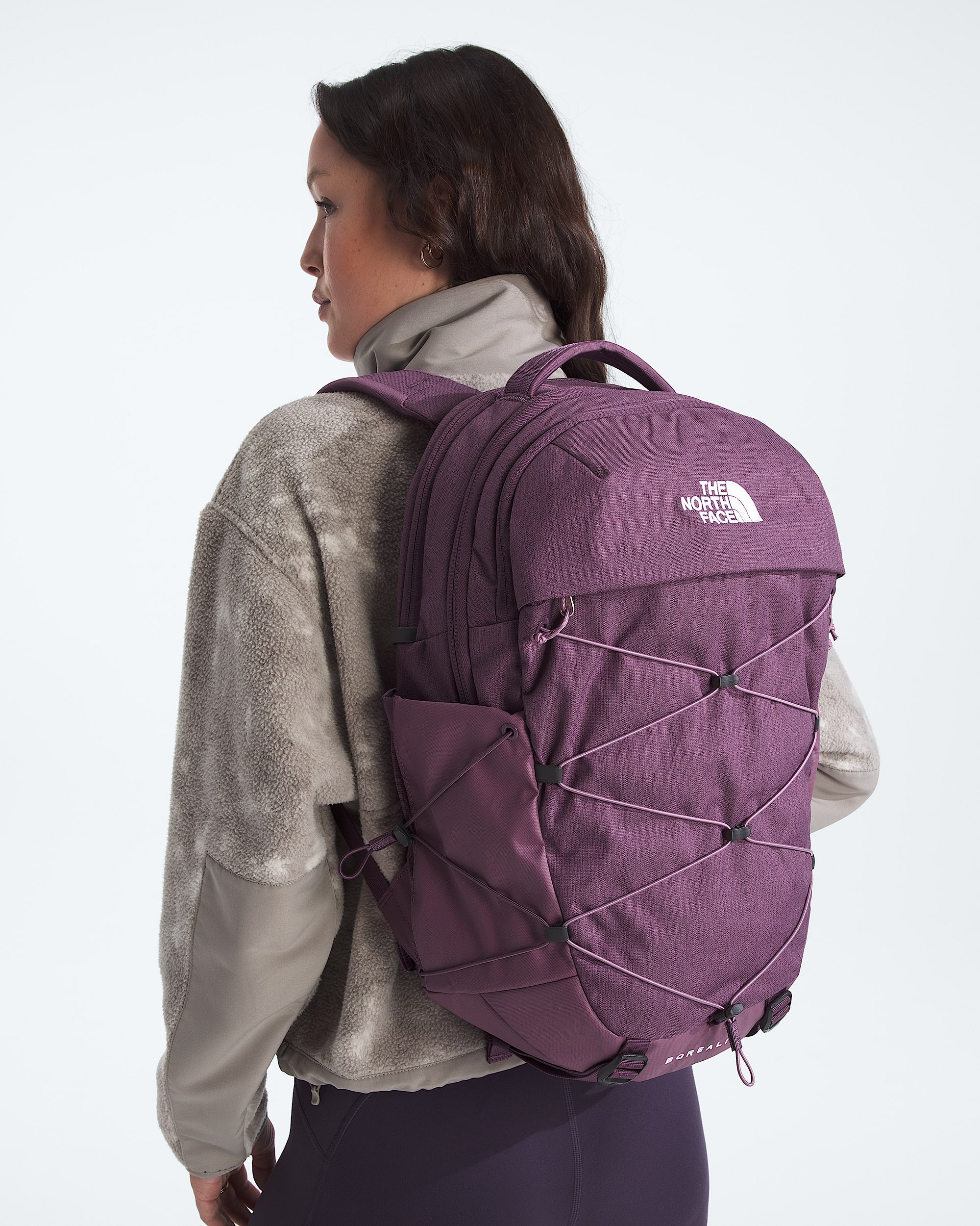 north face female backpacks The Women's Borealis Backpack Pink Moss Dark Heather/Gardenia White The North Face Borealis Backpack is a spacious backpack for easy hauling The North Face Women's Recon