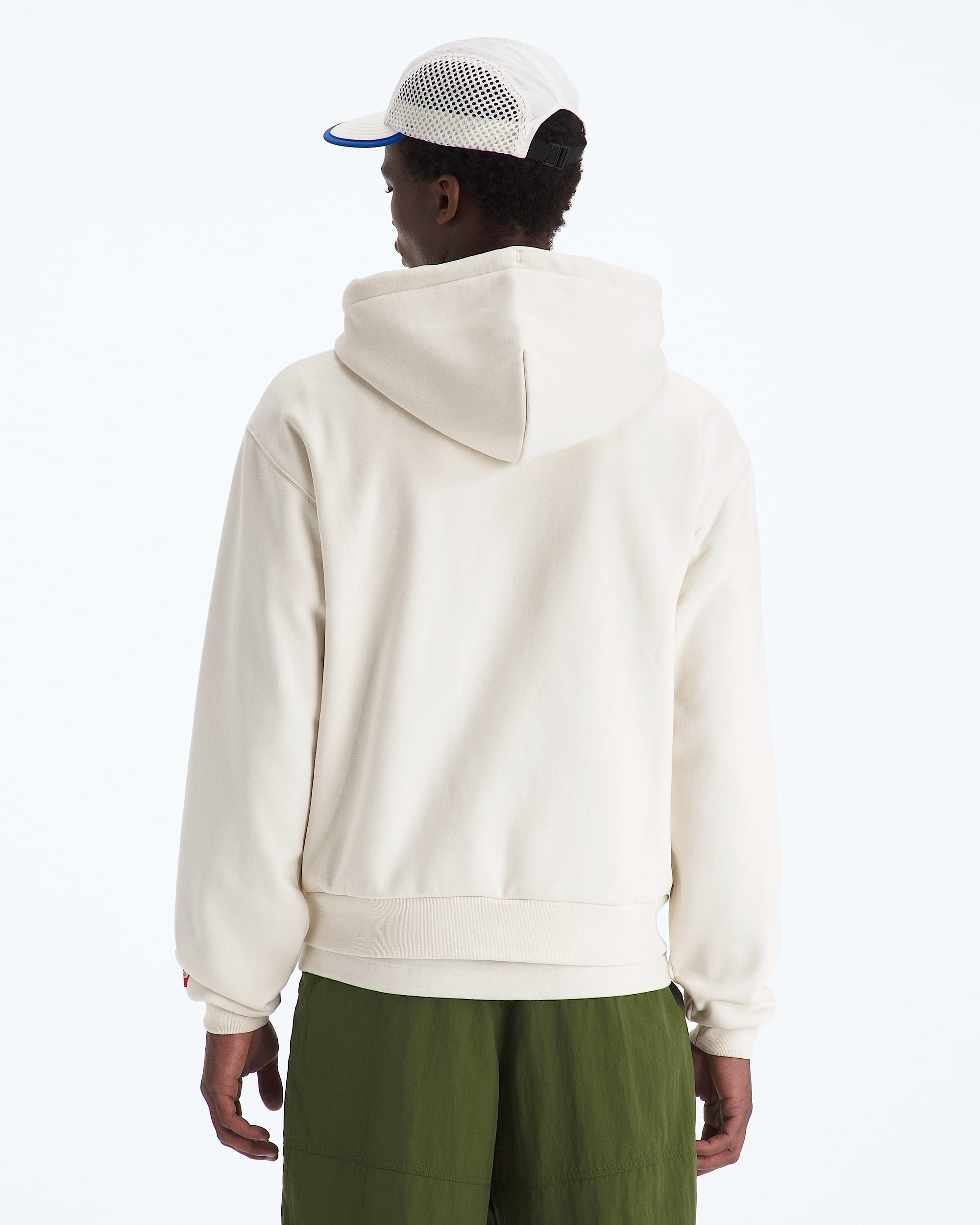 Mens TNF Red Box Hoodie TNF BACK